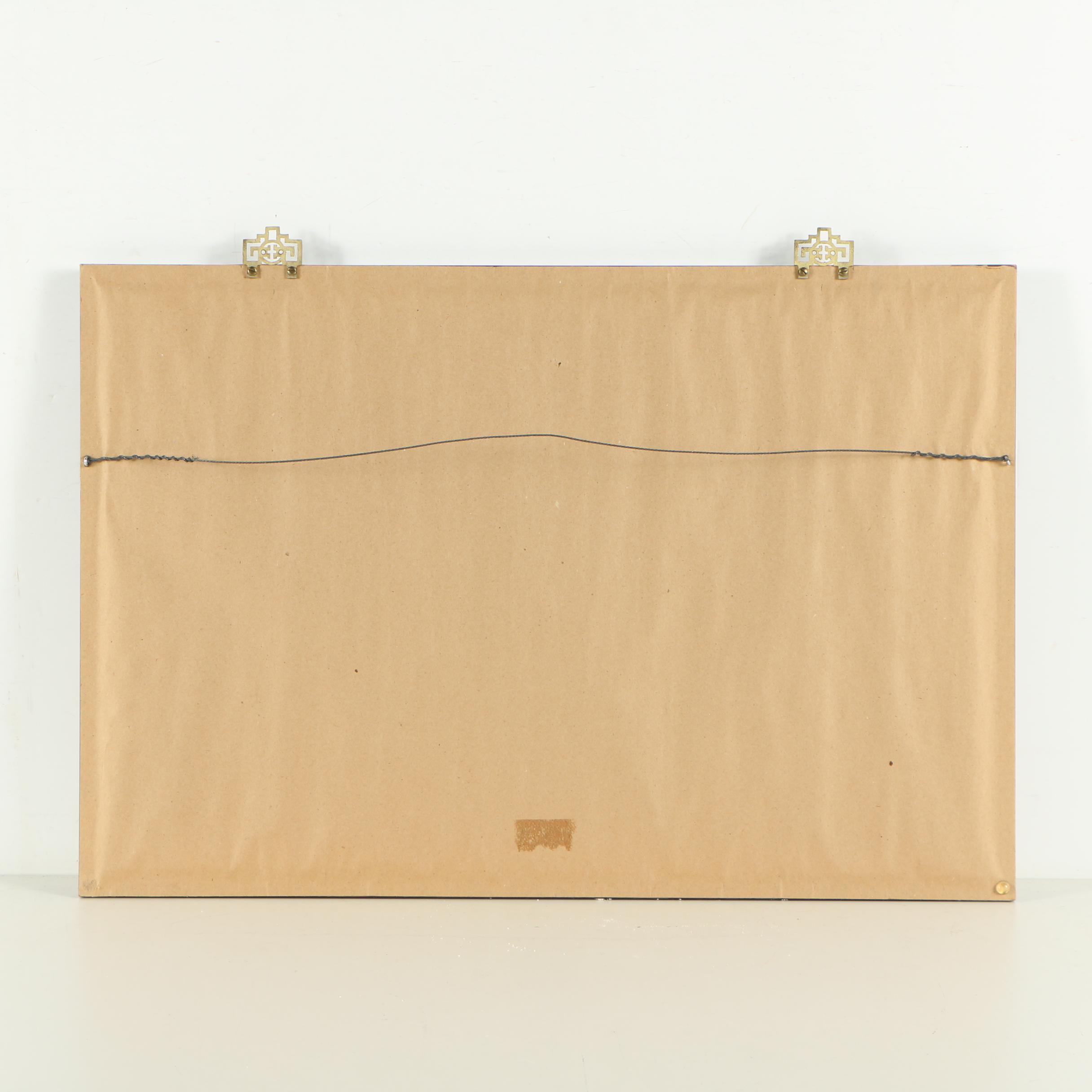 Chinese Silk Embroidery of Birds in a Tree