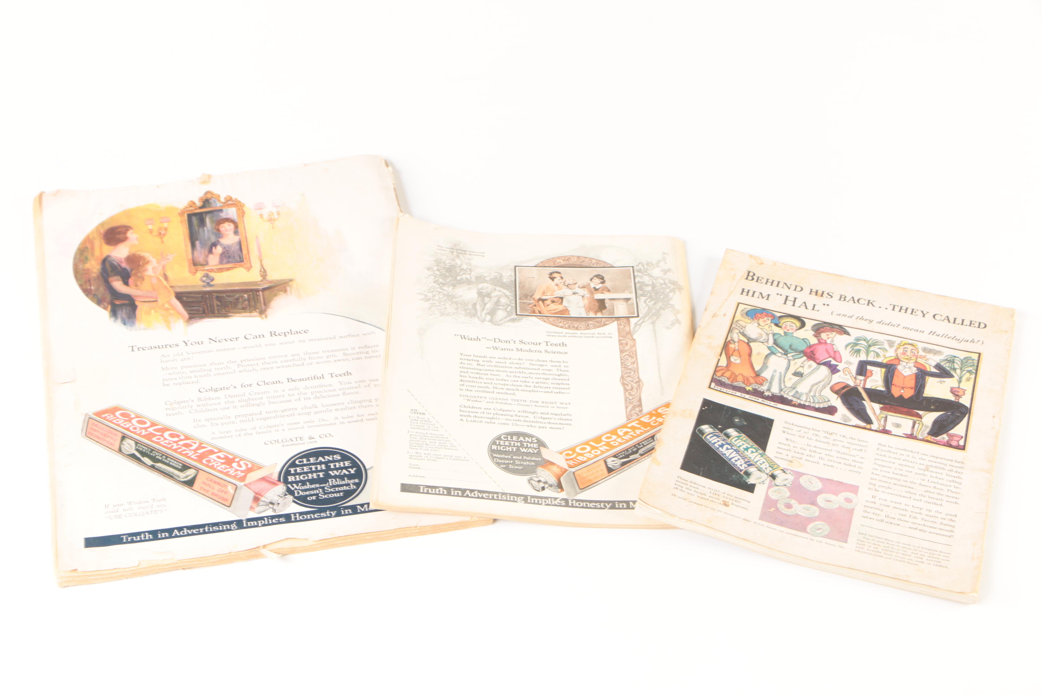 "National Geographic", "Life", "Literary Digest" and Other Vintage Magazines