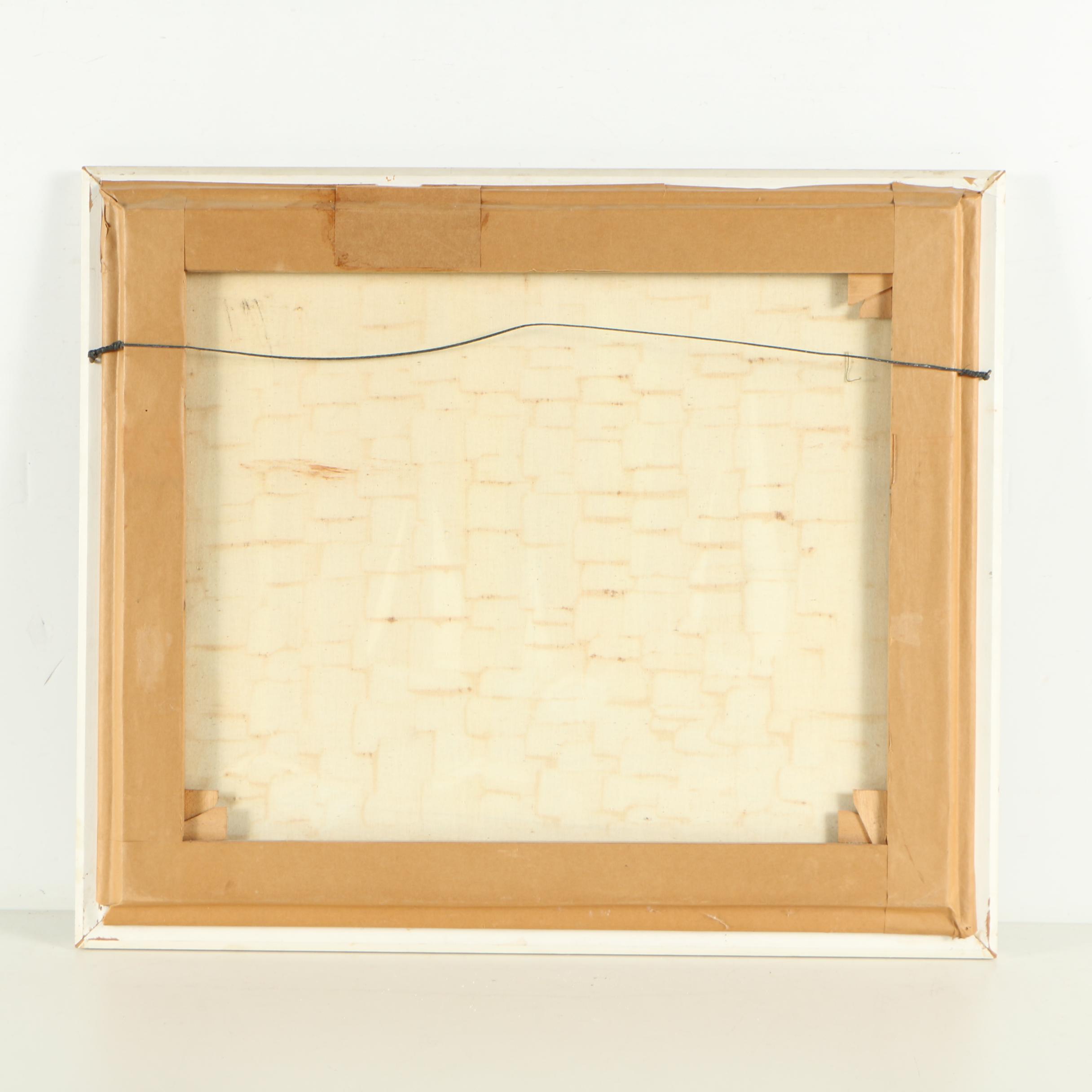 H. Poll Vintage Oil Painting