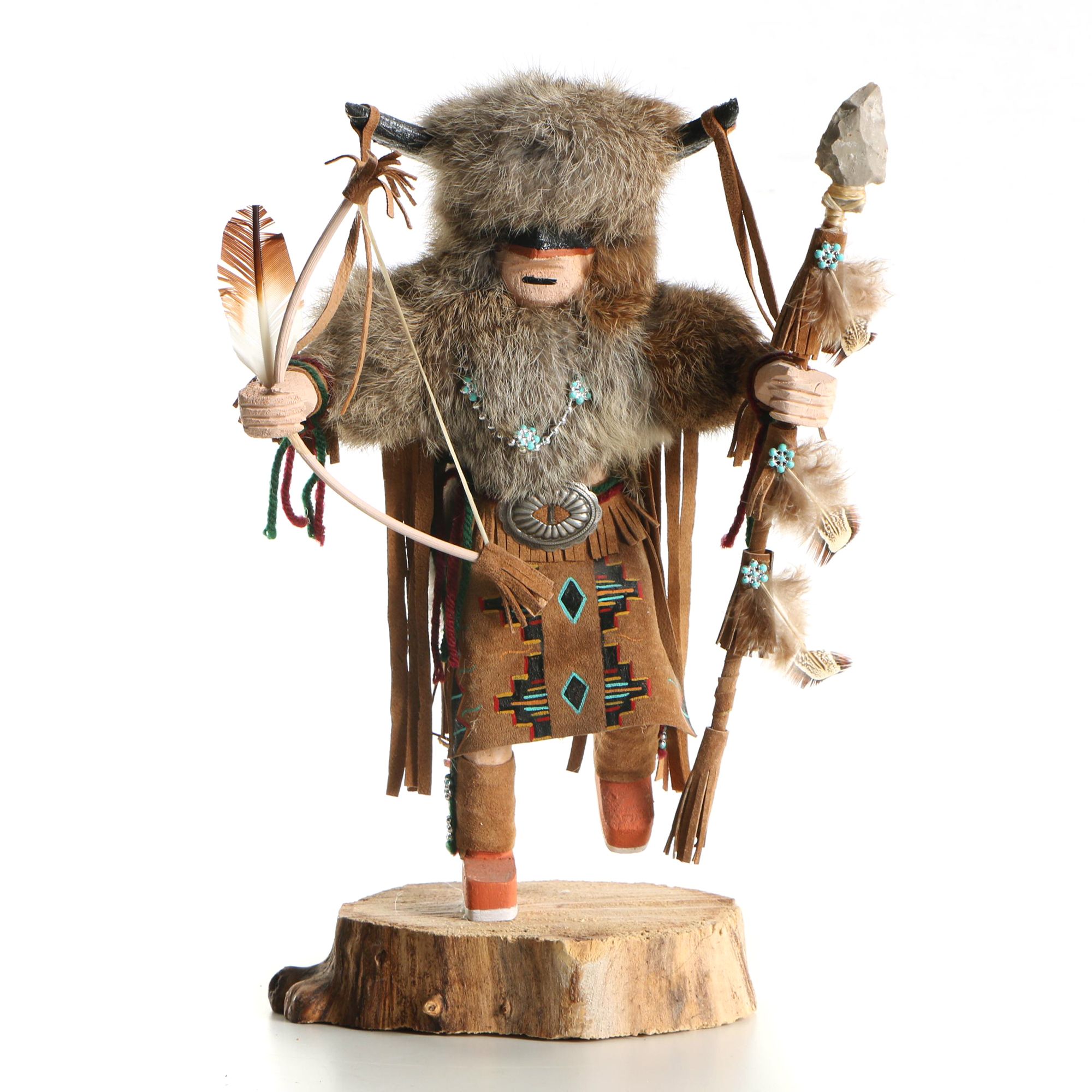 Buffalo Dancer Kachina Doll