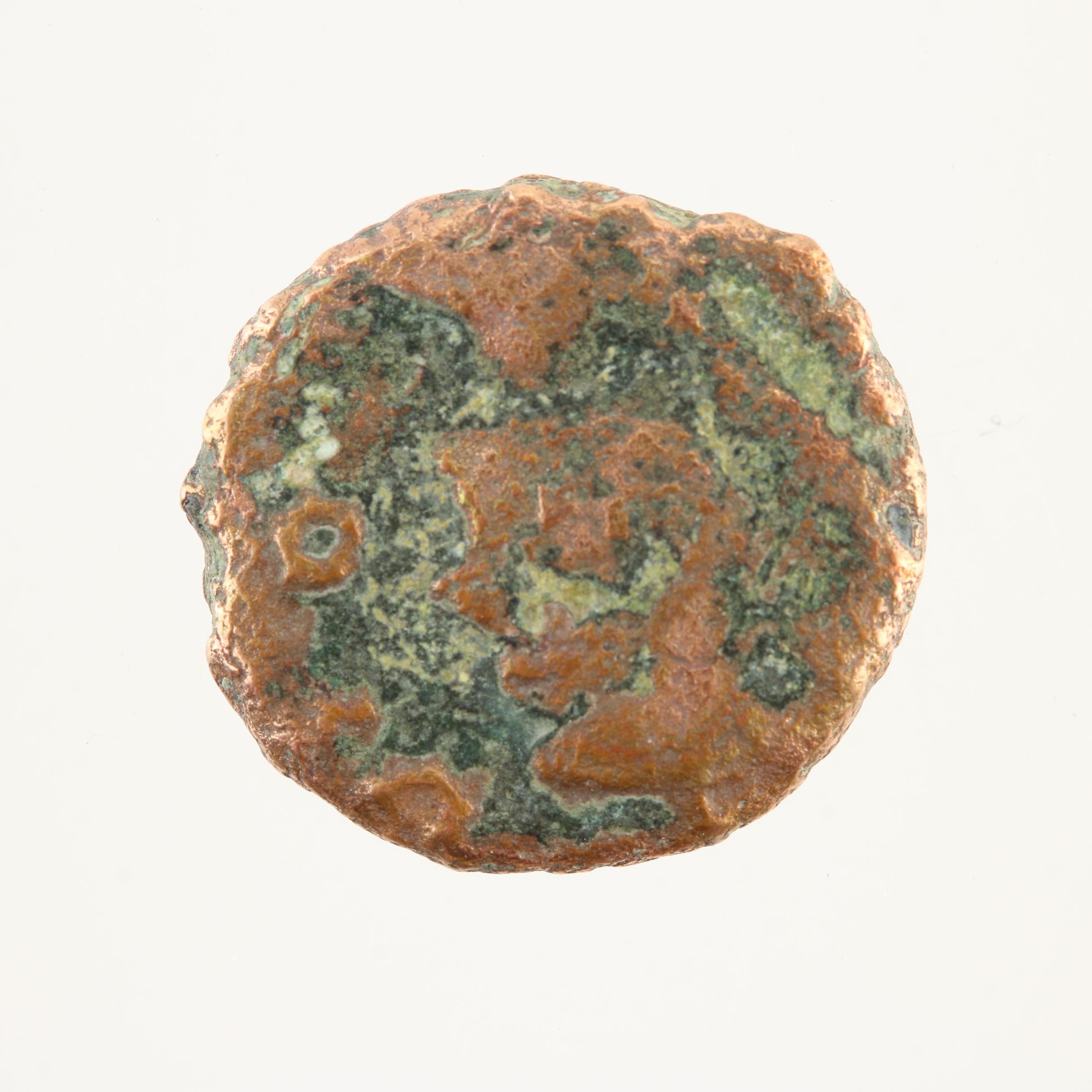 Ten Ancient Roman Imperial Bronze Coins from Constantine the Great's Era