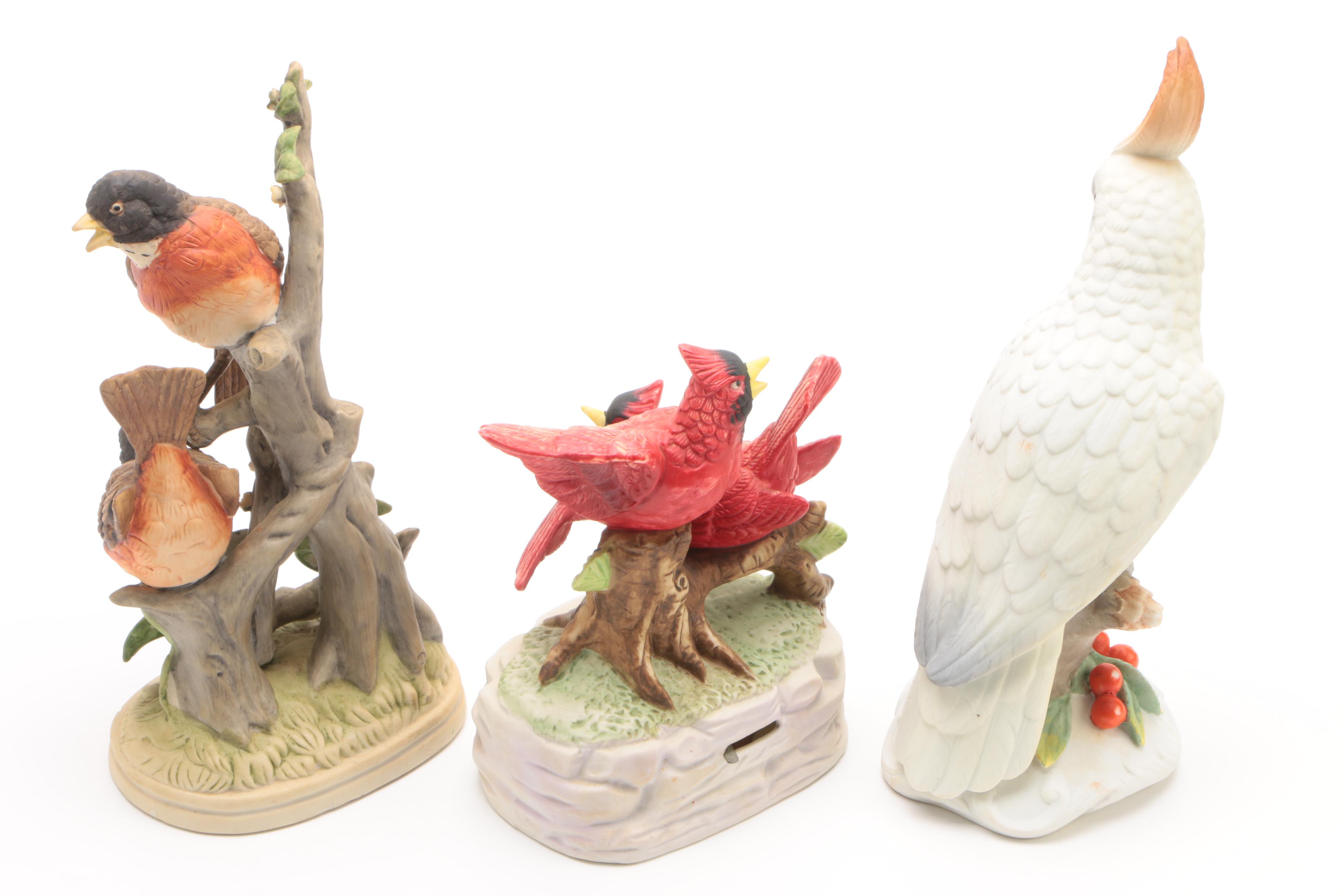 Royal Crown, Towle, Andrea Musical Bird Figurines