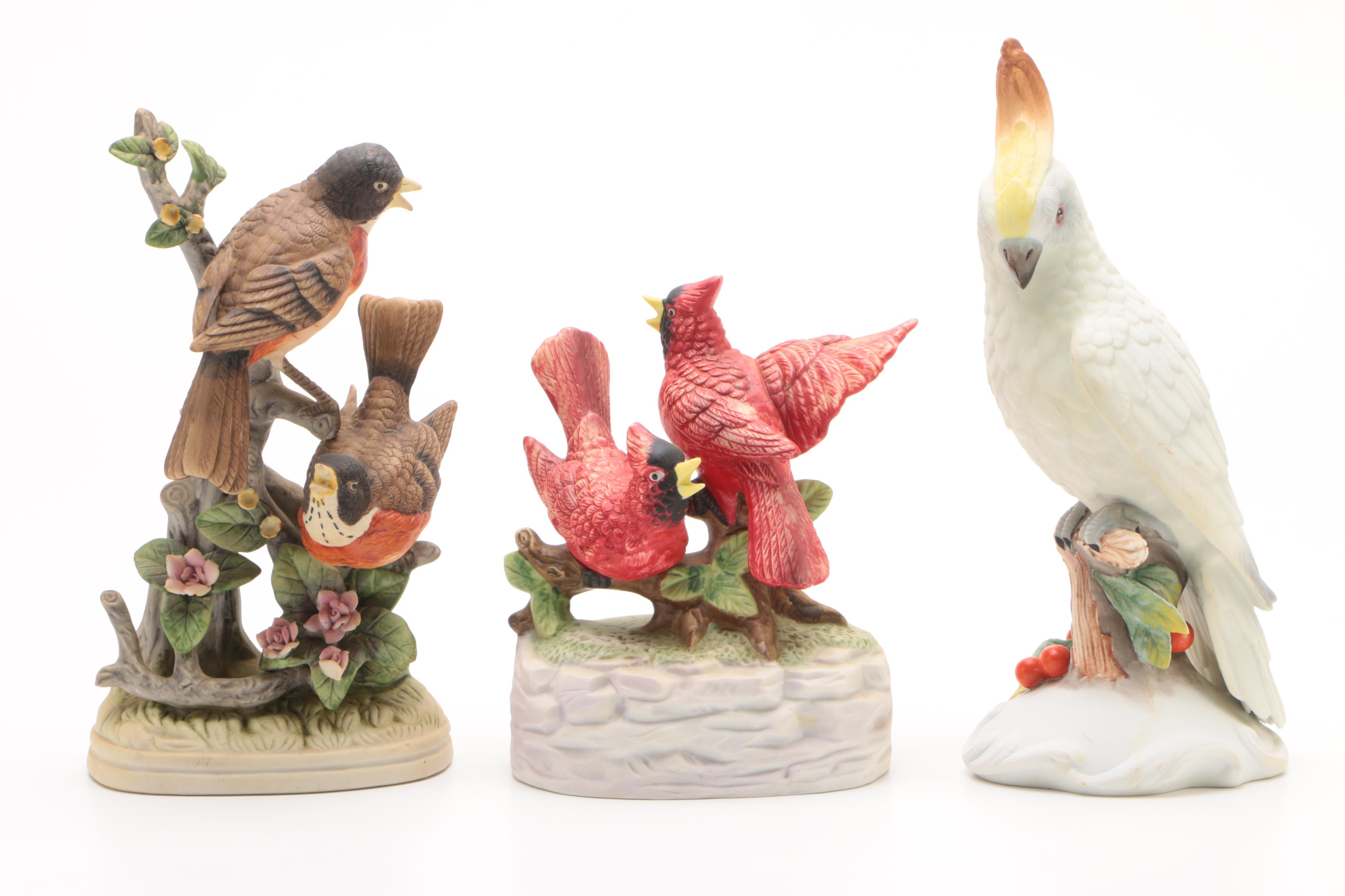 Royal Crown, Towle, Andrea Musical Bird Figurines