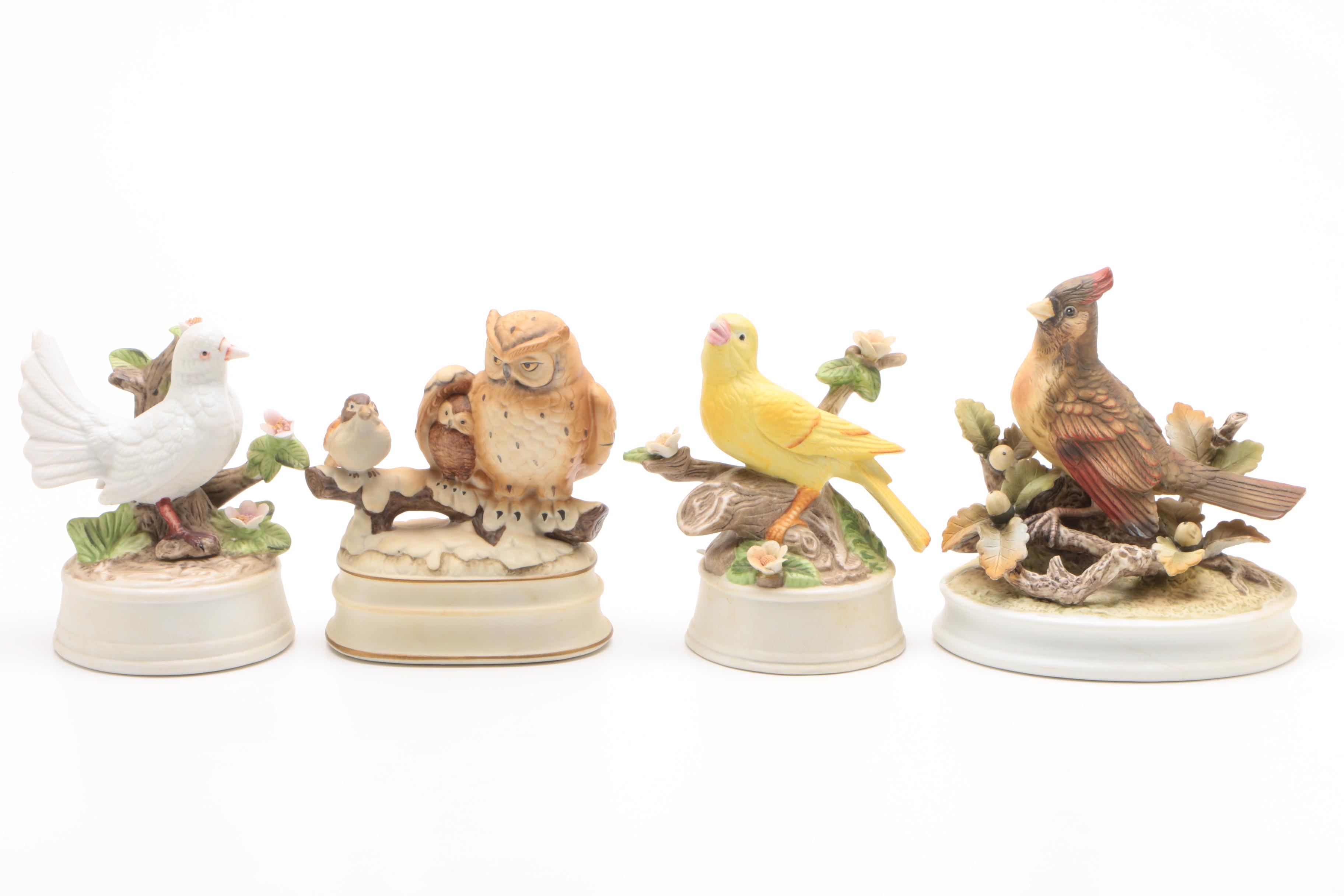 Royal Crown, Towle, Andrea Musical Bird Figurines