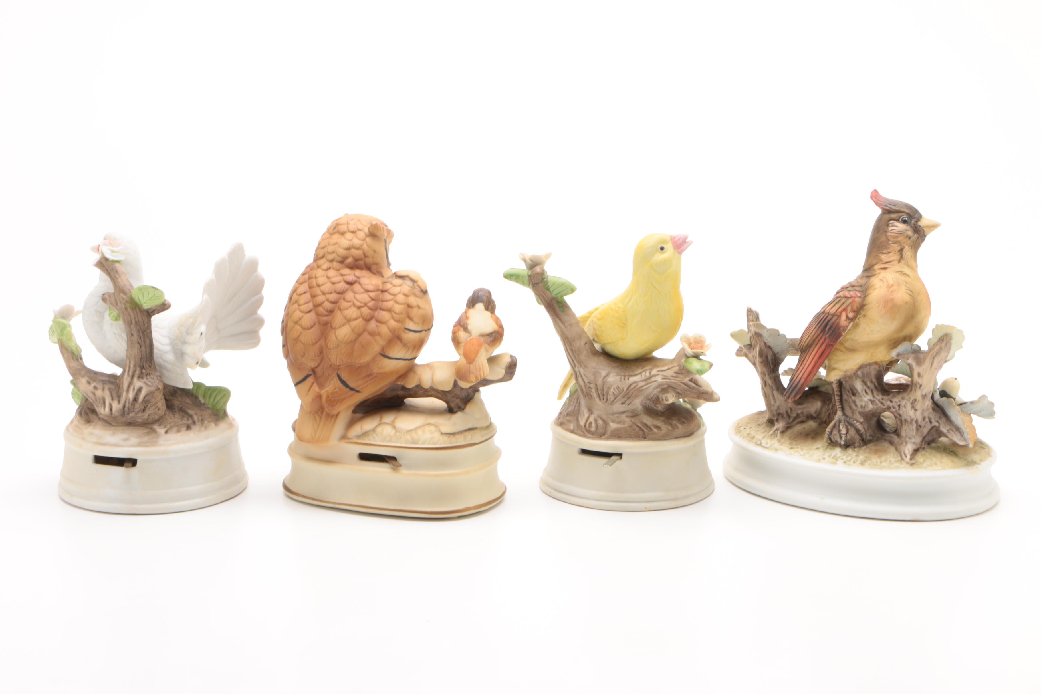 Royal Crown, Towle, Andrea Musical Bird Figurines