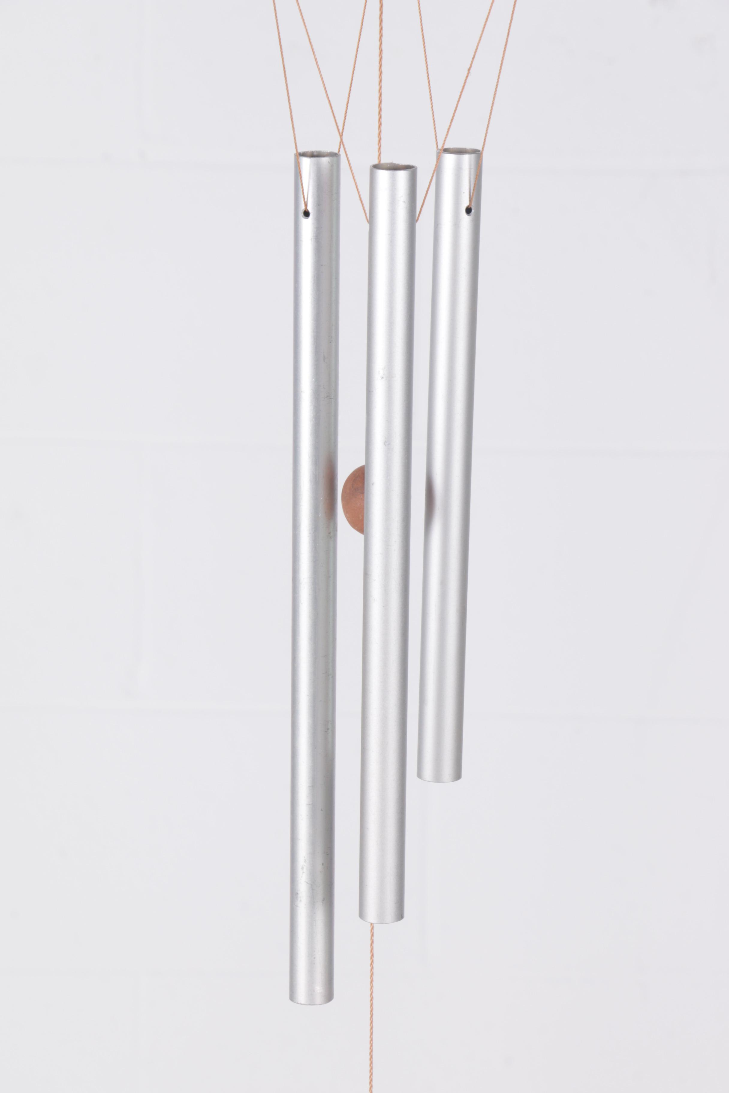 Terracotta Hanging Planter With Chimes