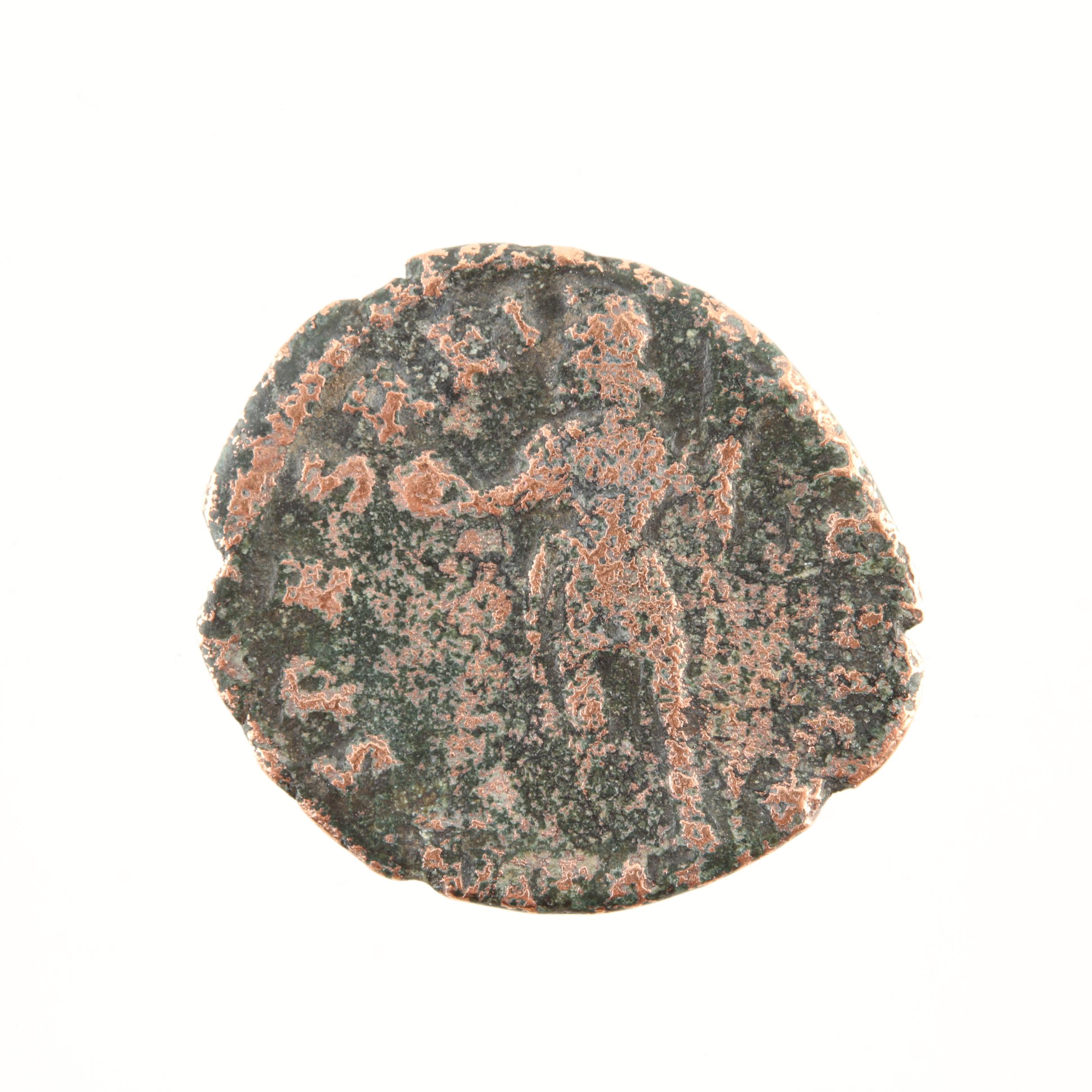 Ten Ancient Roman Imperial Bronze Coins from Constantine the Great's Era