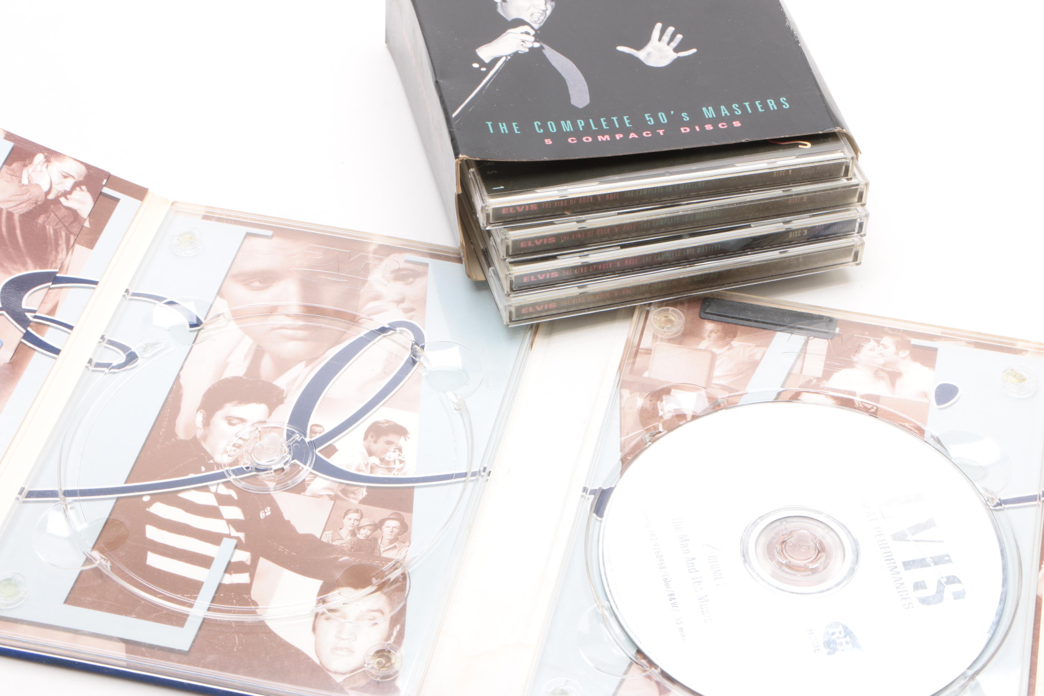 Elvis Presley VHS Tapes, Cassettes, CDs, DVDs and TV Guides