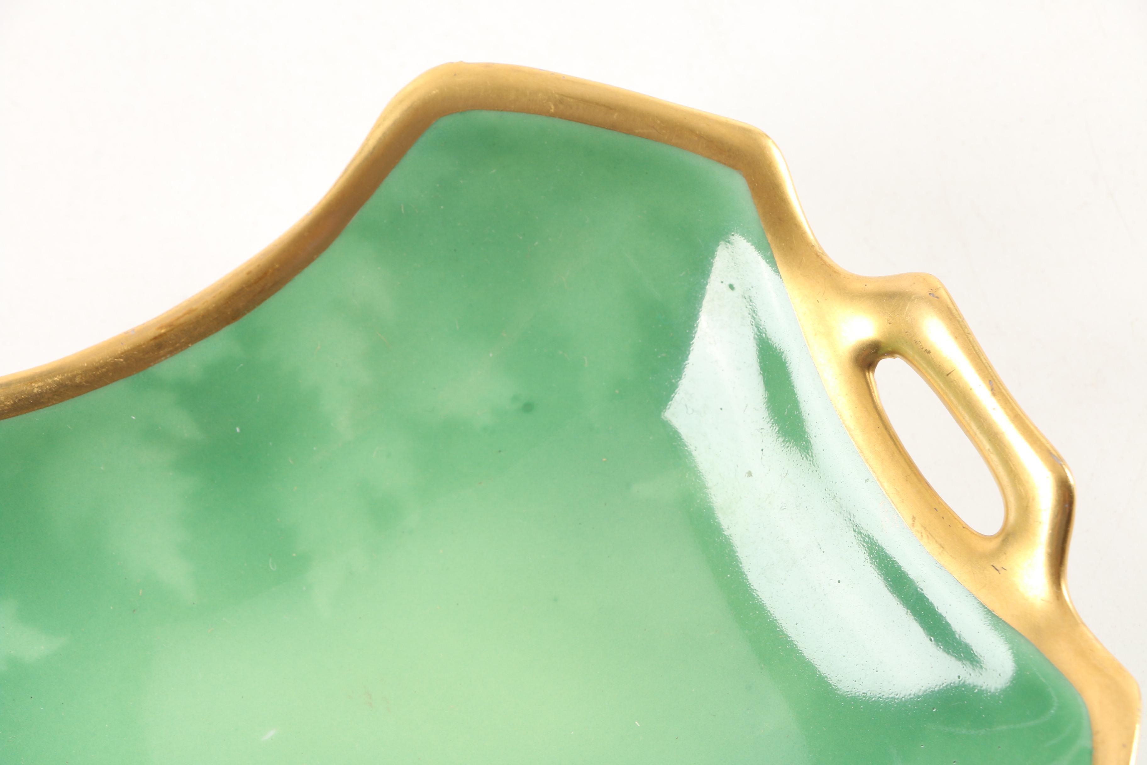 Vintage "RS Germany" Porcelain Bowls Including Pickard and Hand-Painted Tulips