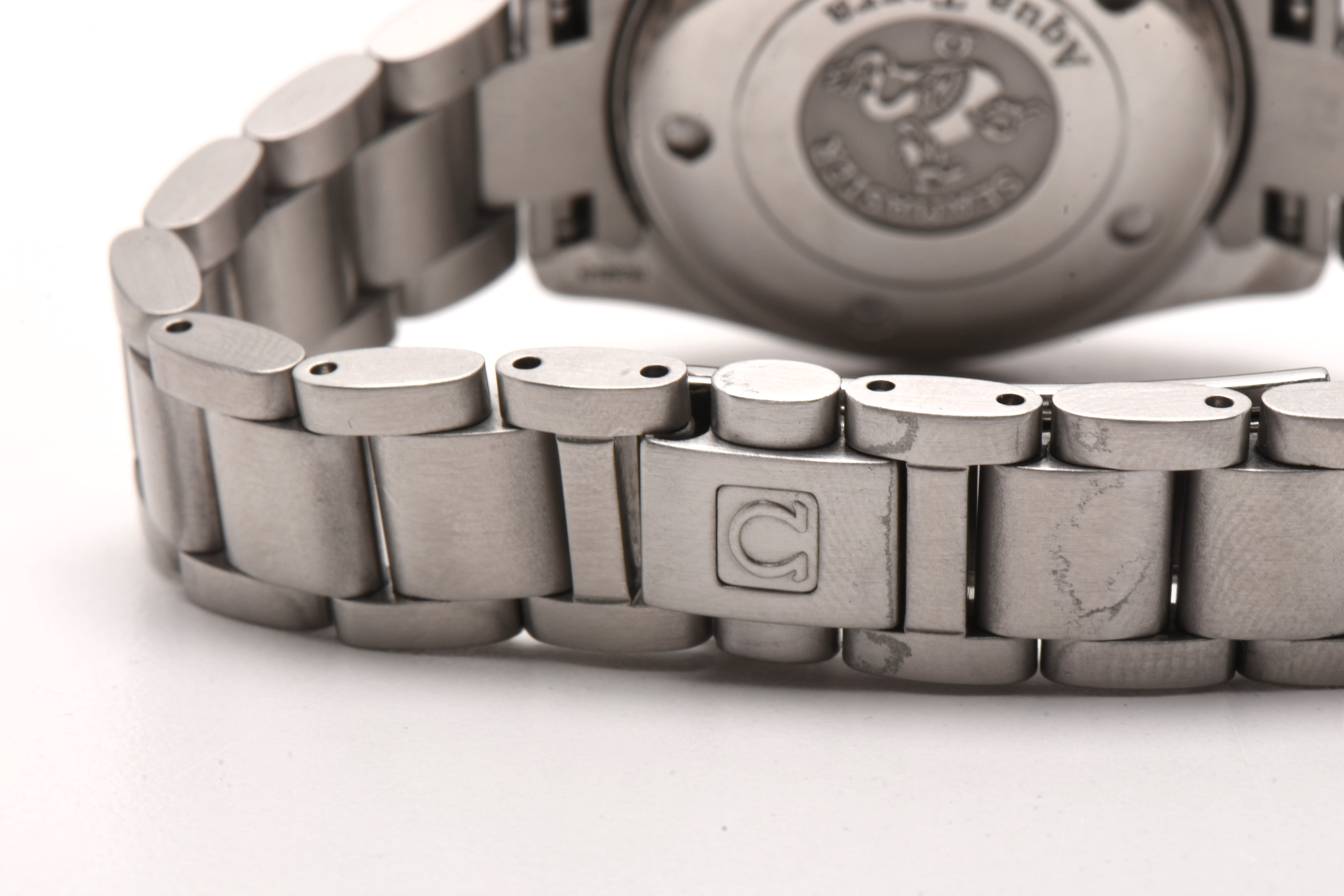 Omega Seamaster Aqua Terra Mother of Pearl Diamond Dial Steel Watch