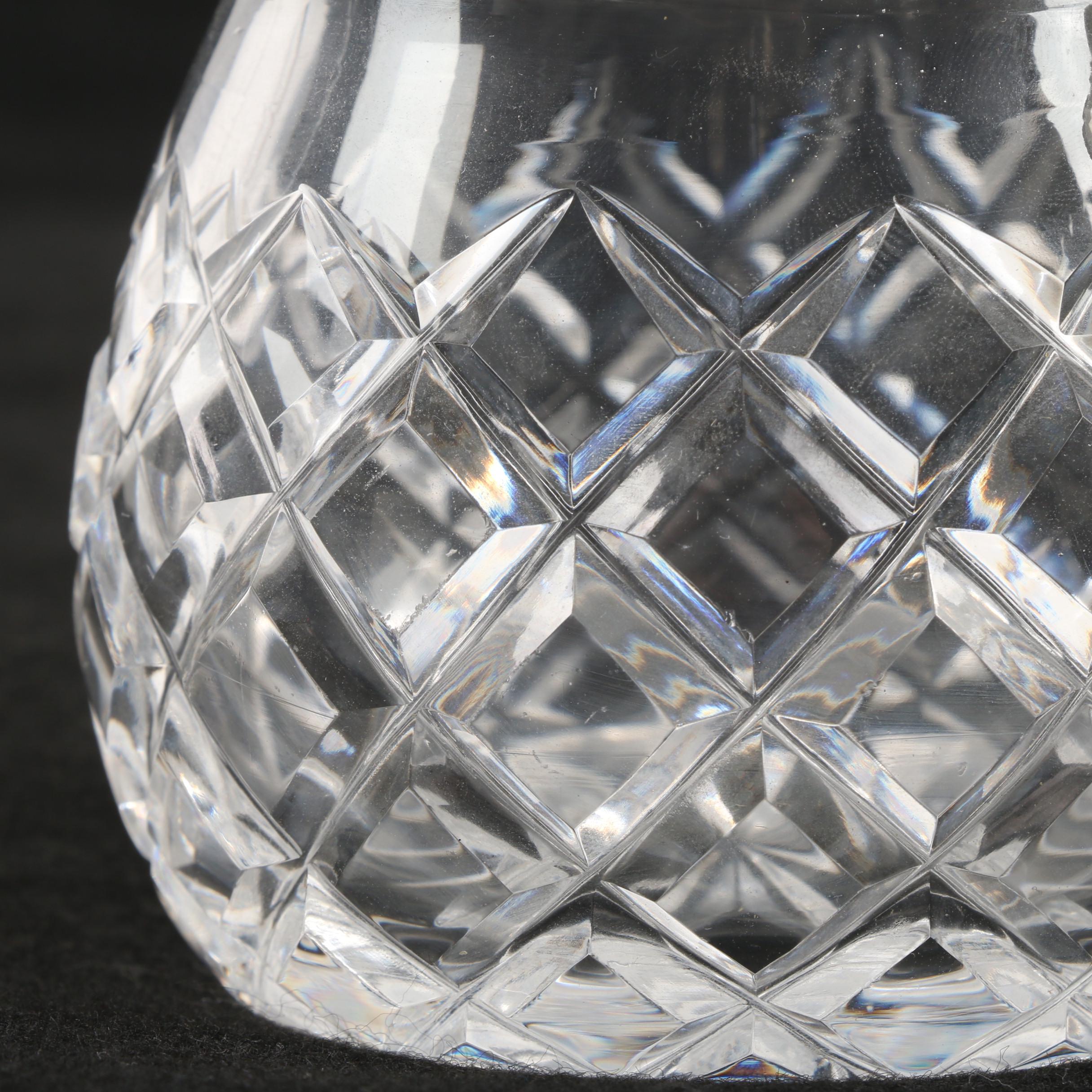 Crystal Jam Jars and Vanity Bottle Featuring Shannon and English Crystal