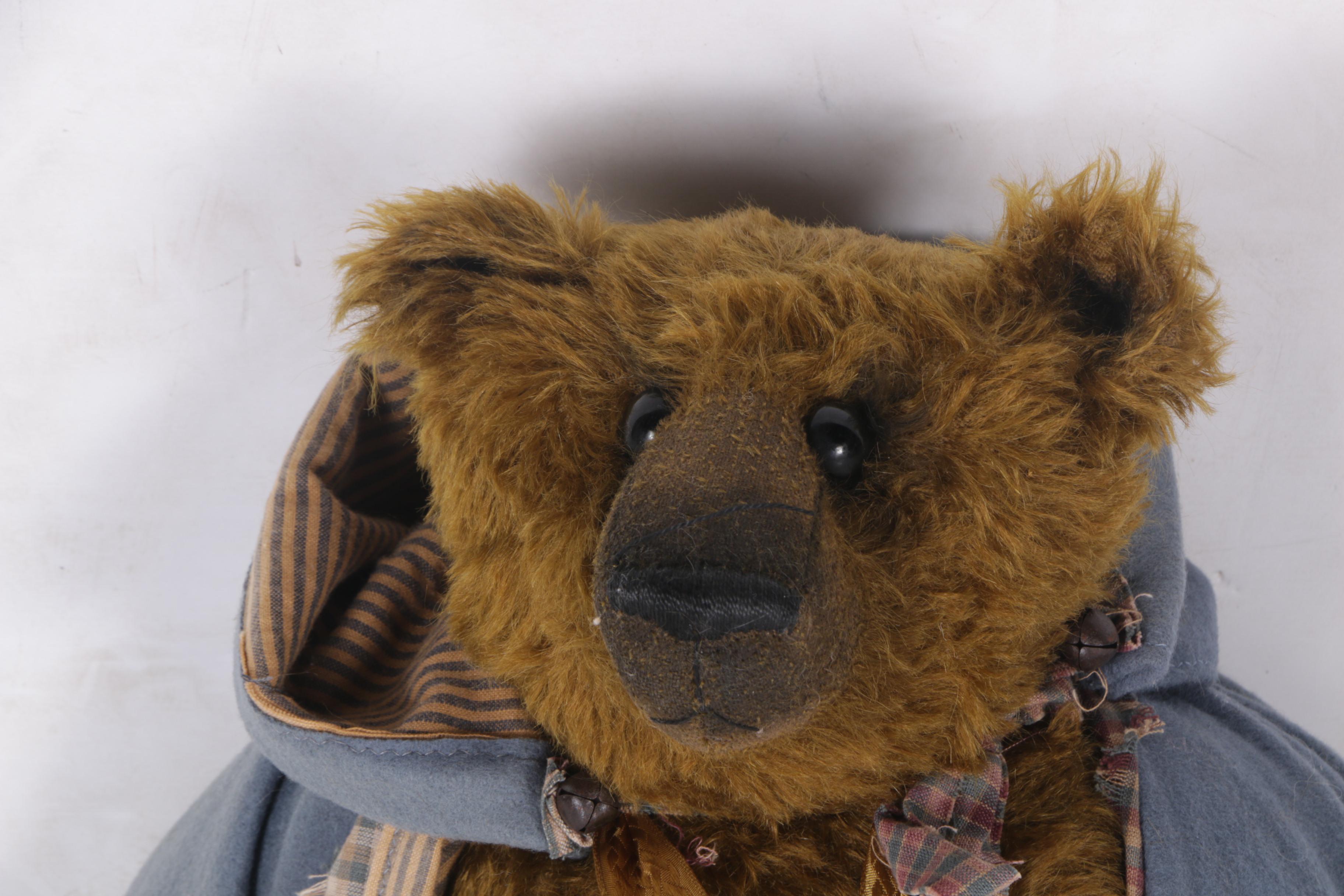 Angels in the Eaves Handmade Mohair Teddy Bear