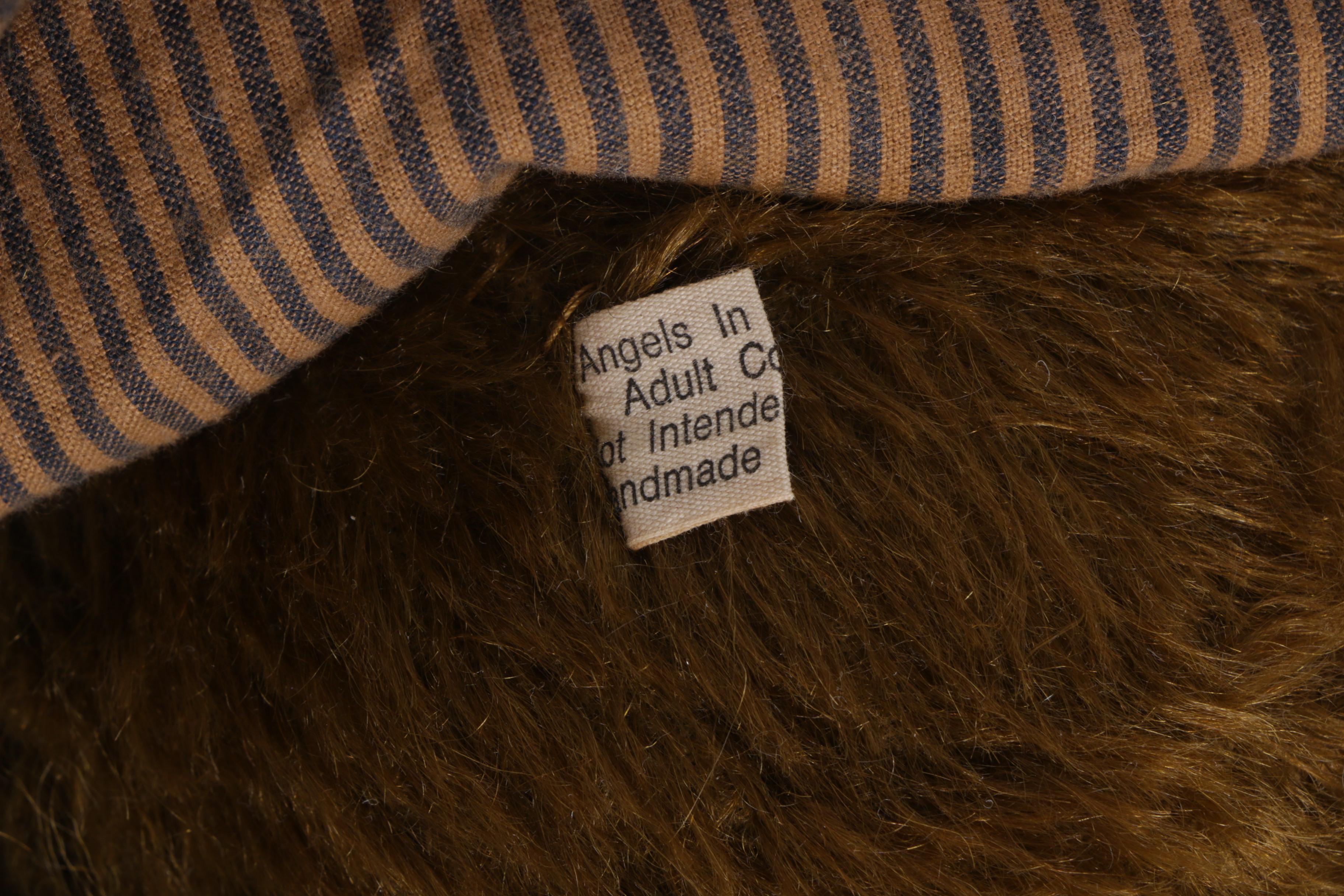 Angels in the Eaves Handmade Mohair Teddy Bear