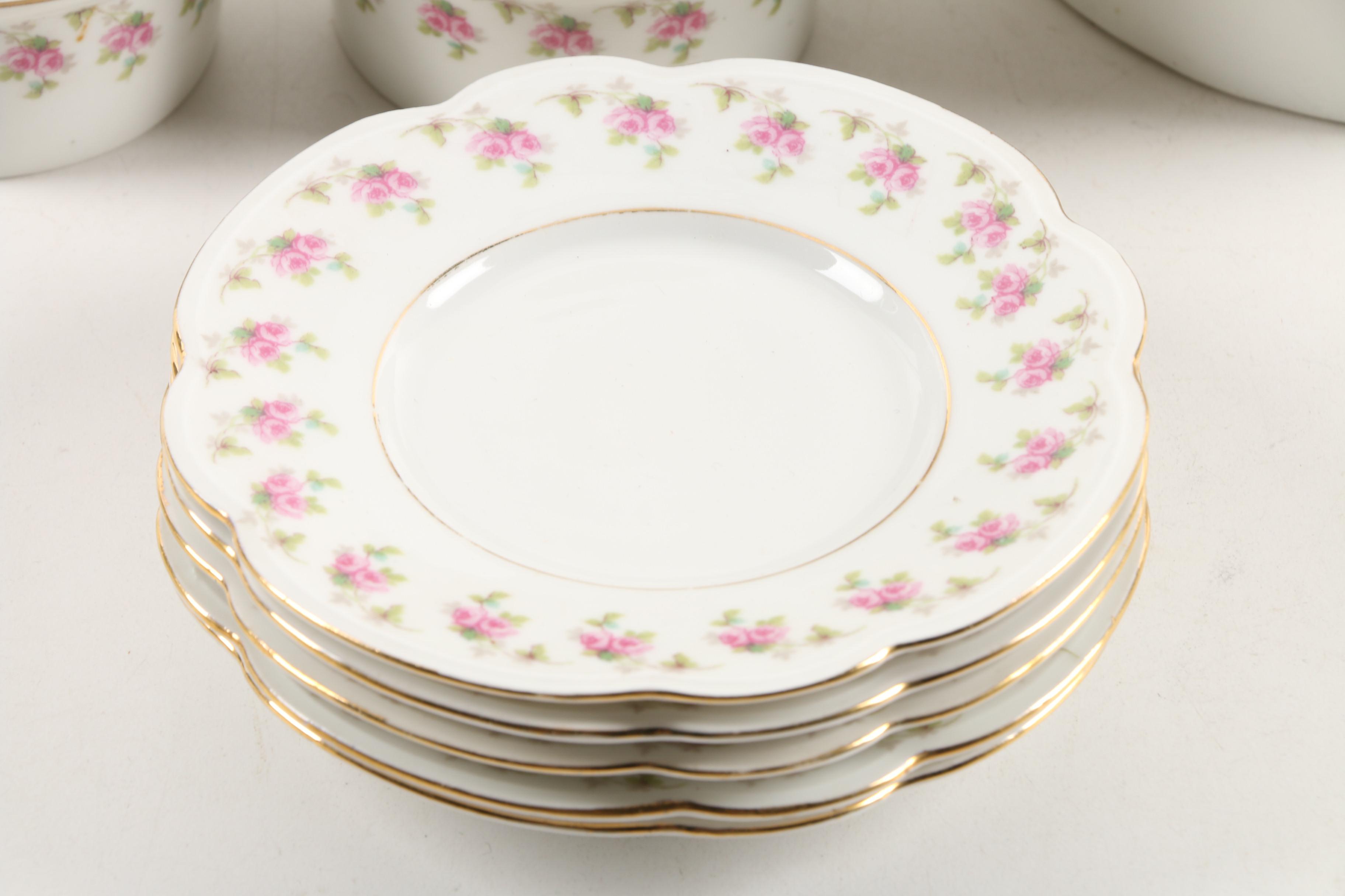 Antique and Vintage Porcelain and Bone China Tableware Featuring Bawo & Dotter