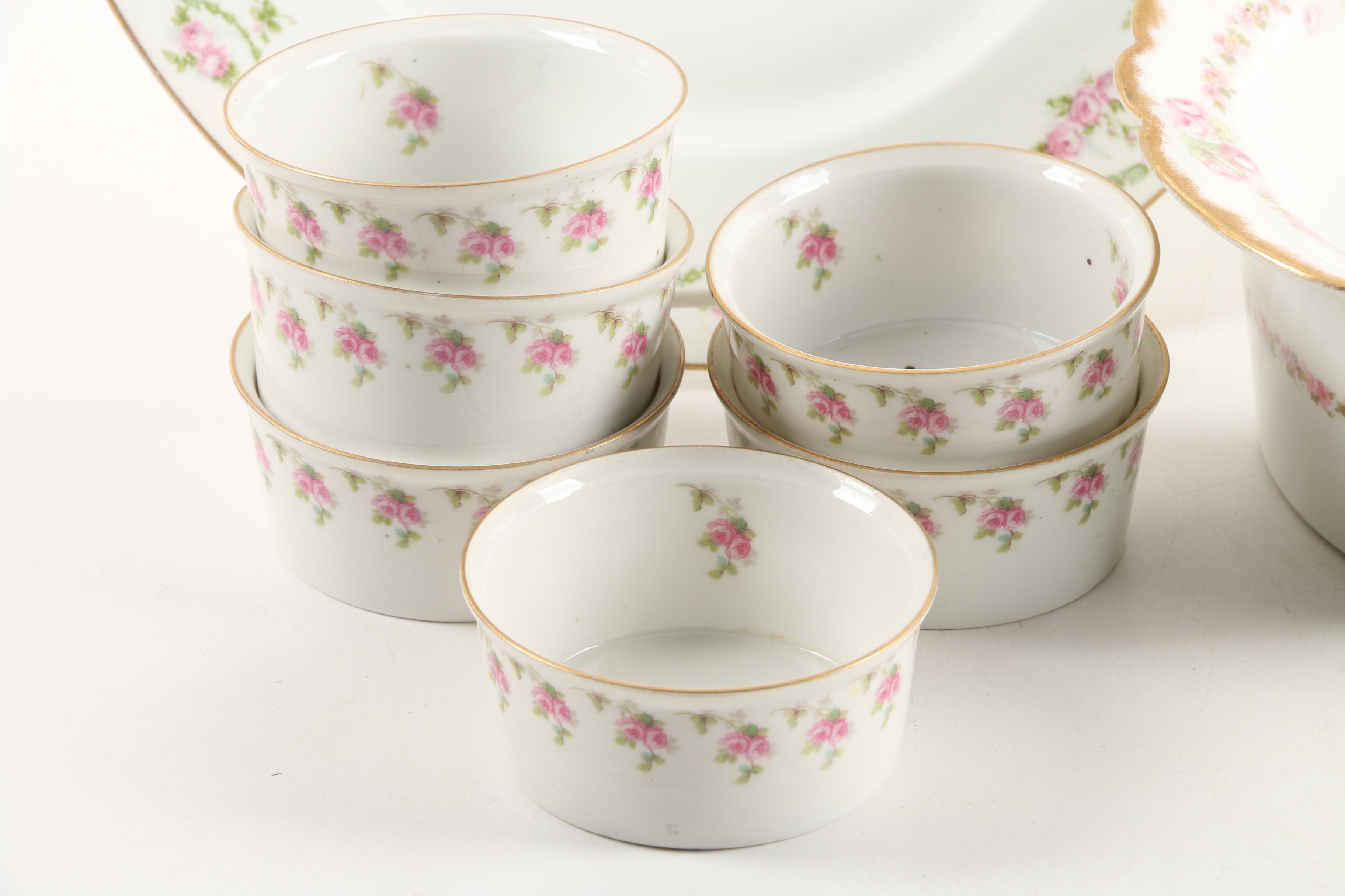 Antique and Vintage Porcelain and Bone China Tableware Featuring Bawo & Dotter