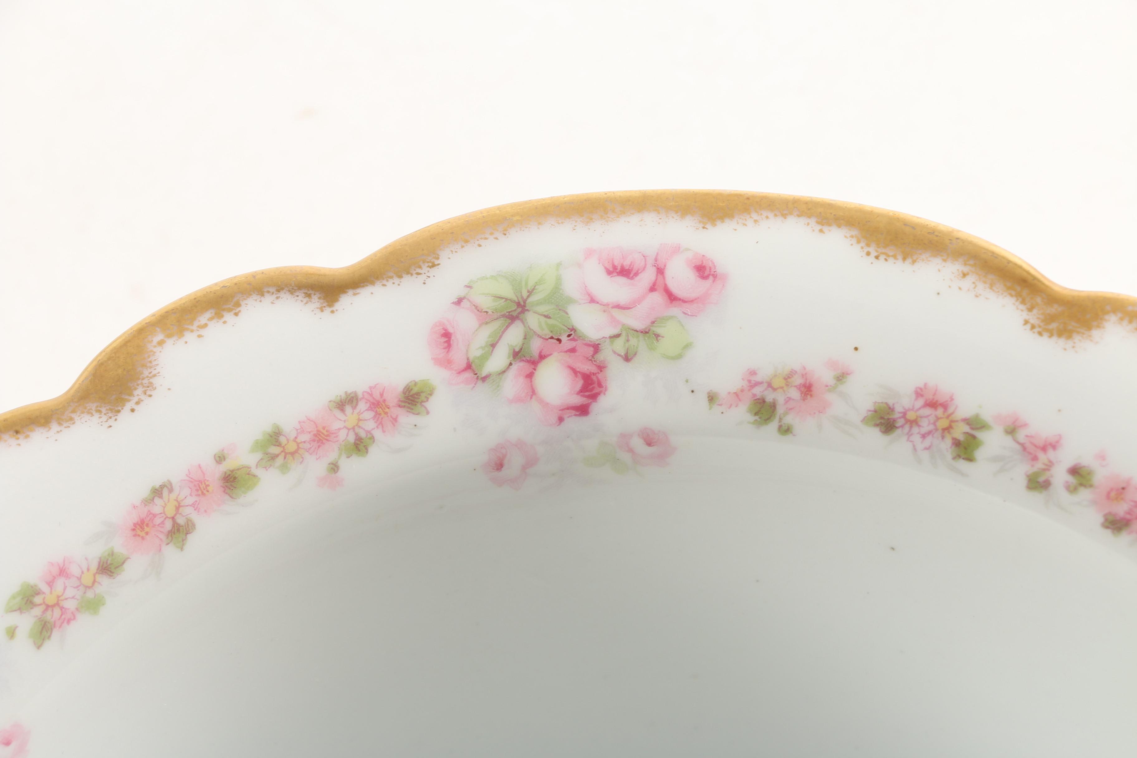 Antique and Vintage Porcelain and Bone China Tableware Featuring Bawo & Dotter