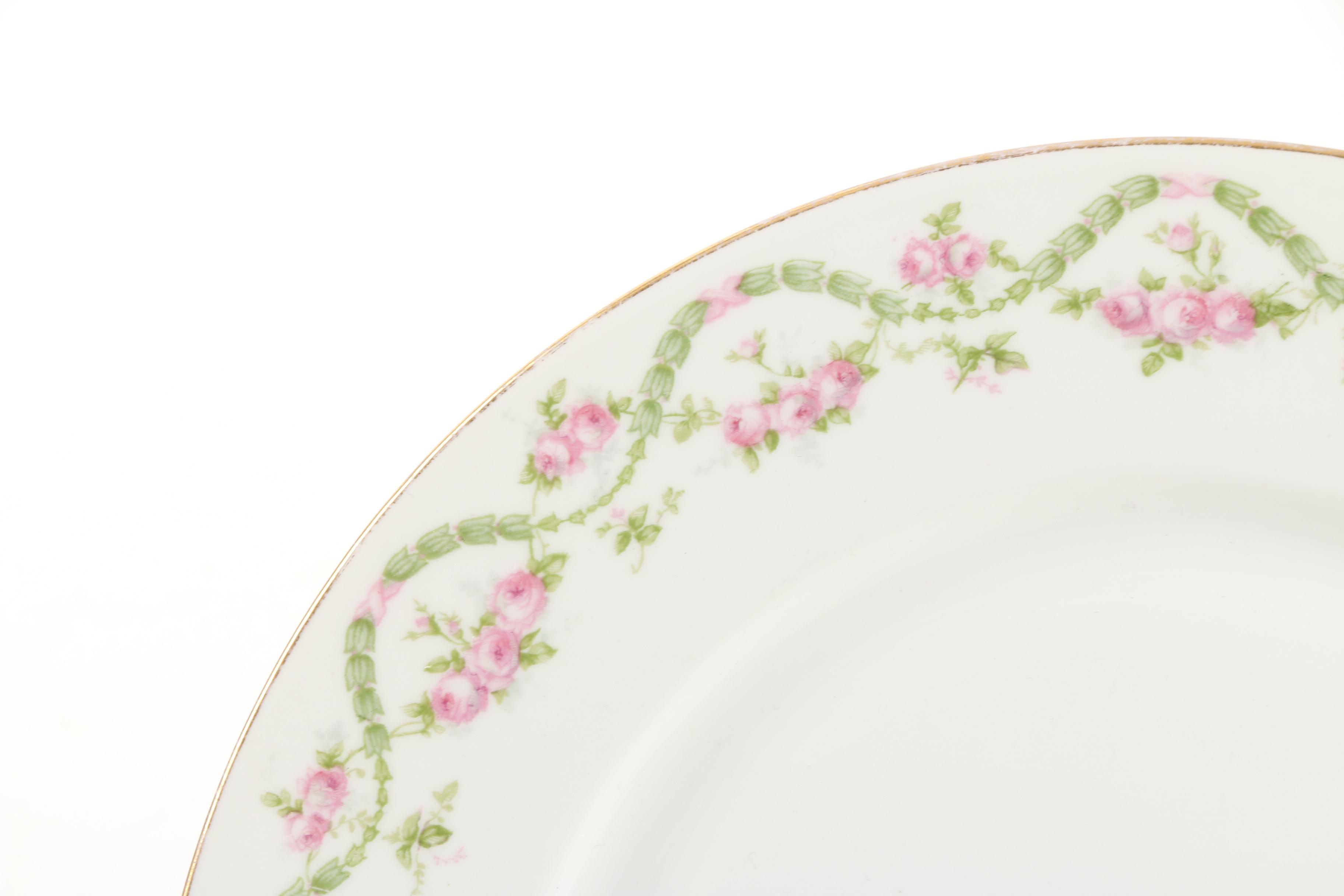 Antique and Vintage Porcelain and Bone China Tableware Featuring Bawo & Dotter
