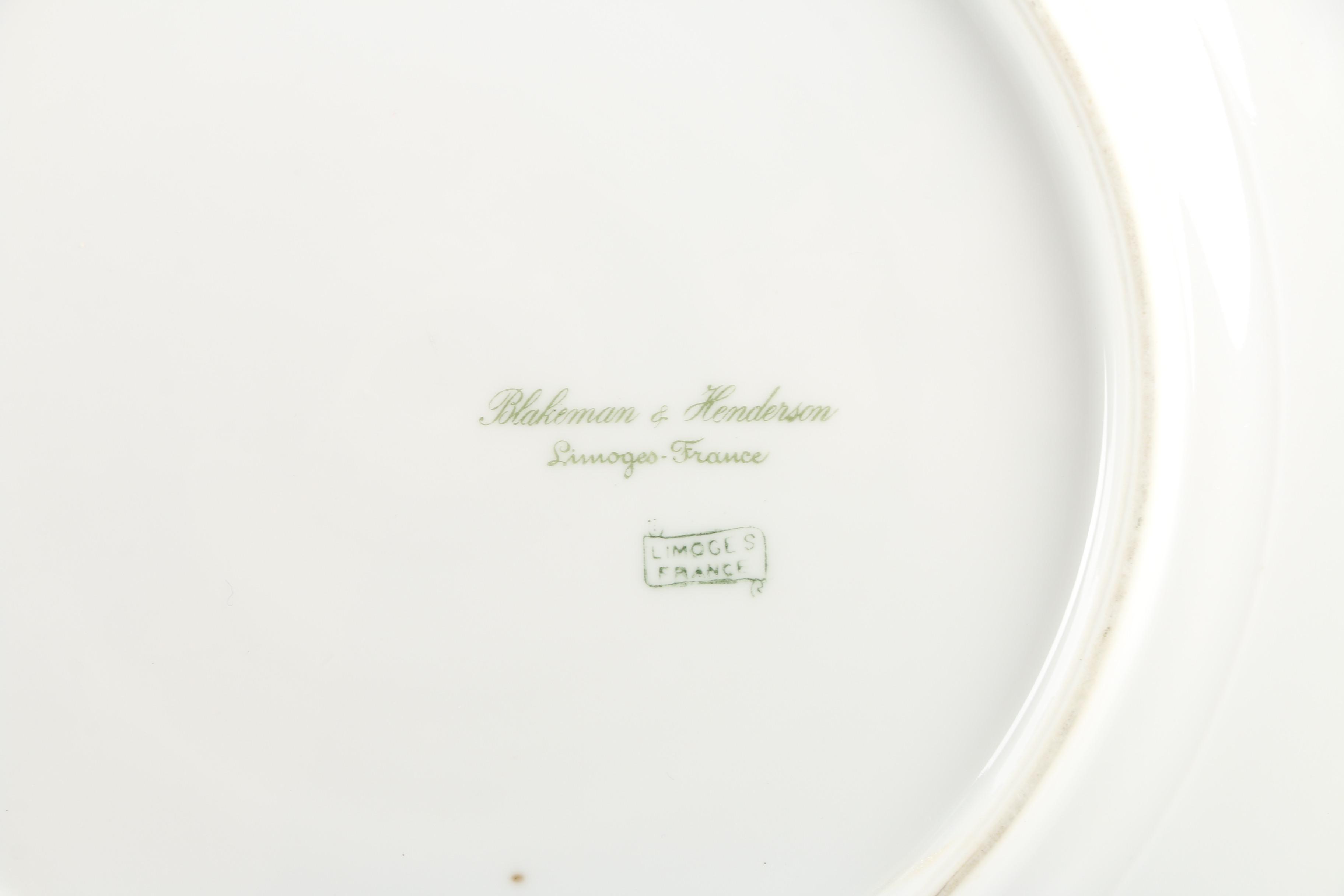 Antique and Vintage Porcelain and Bone China Tableware Featuring Bawo & Dotter