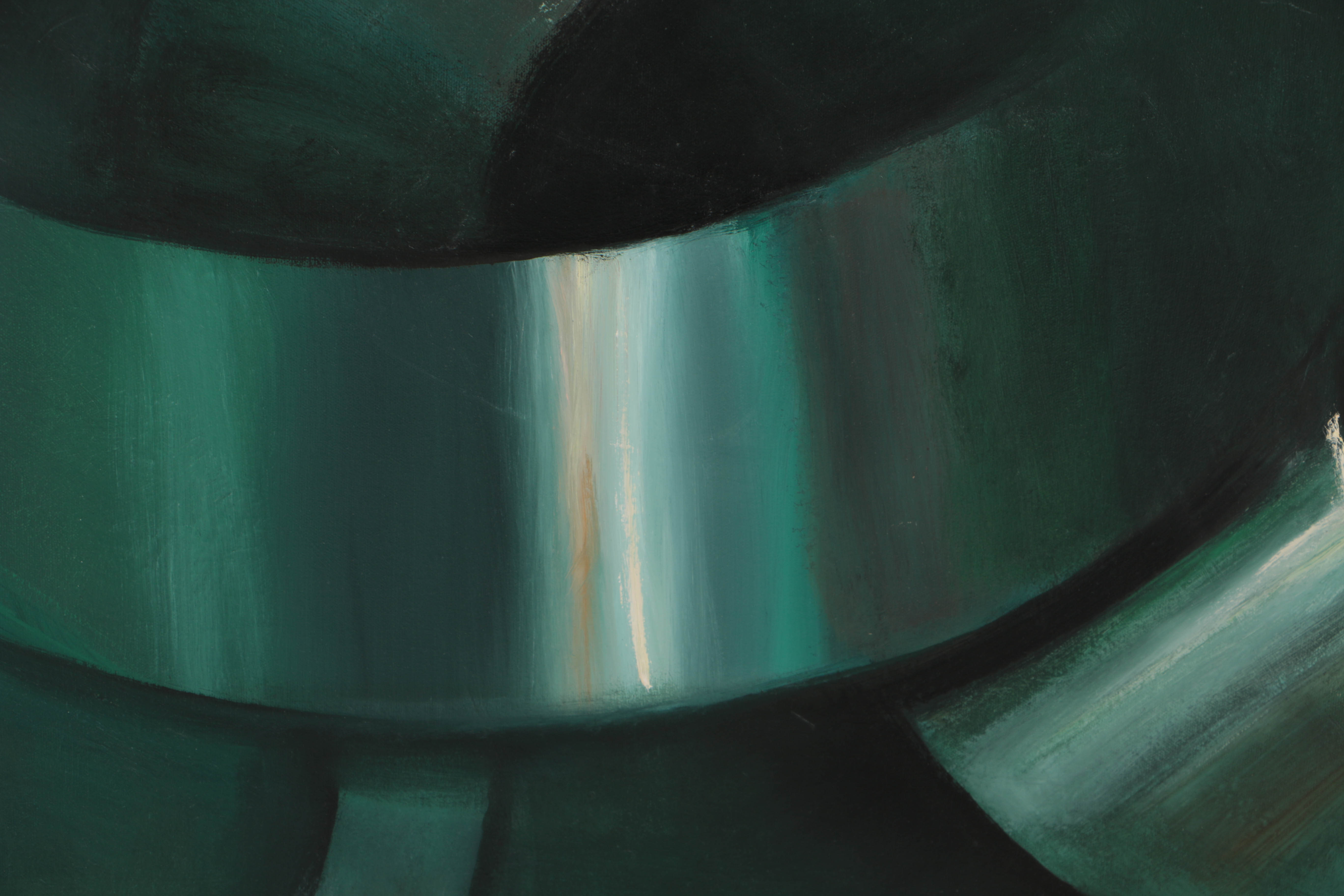 Gerard Tempest Late 20th-Century Oil Painting on Canvas titled Cosmos 5