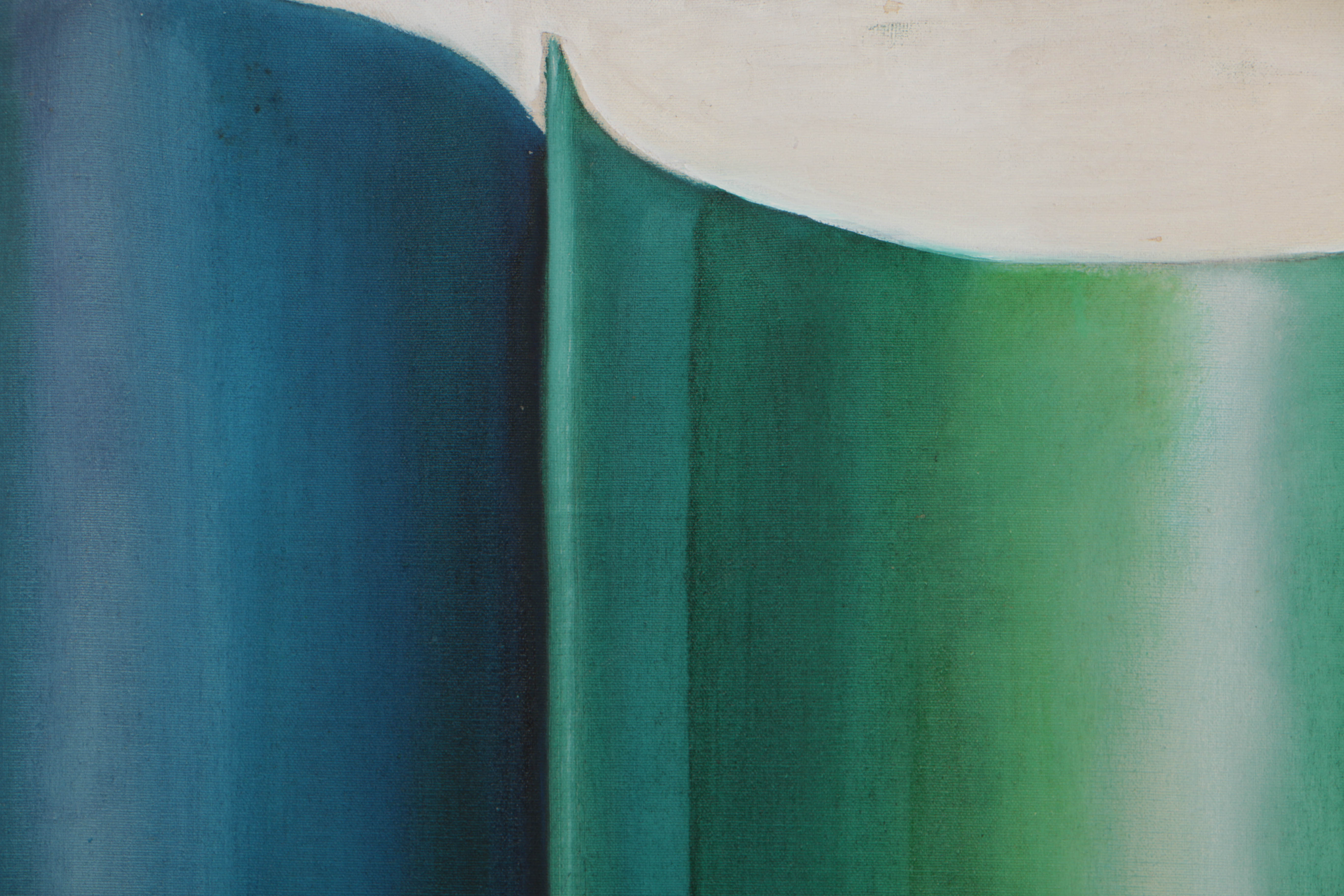 Gerard Tempest Late 20th-Century Oil Painting on Canvas titled Drappegio