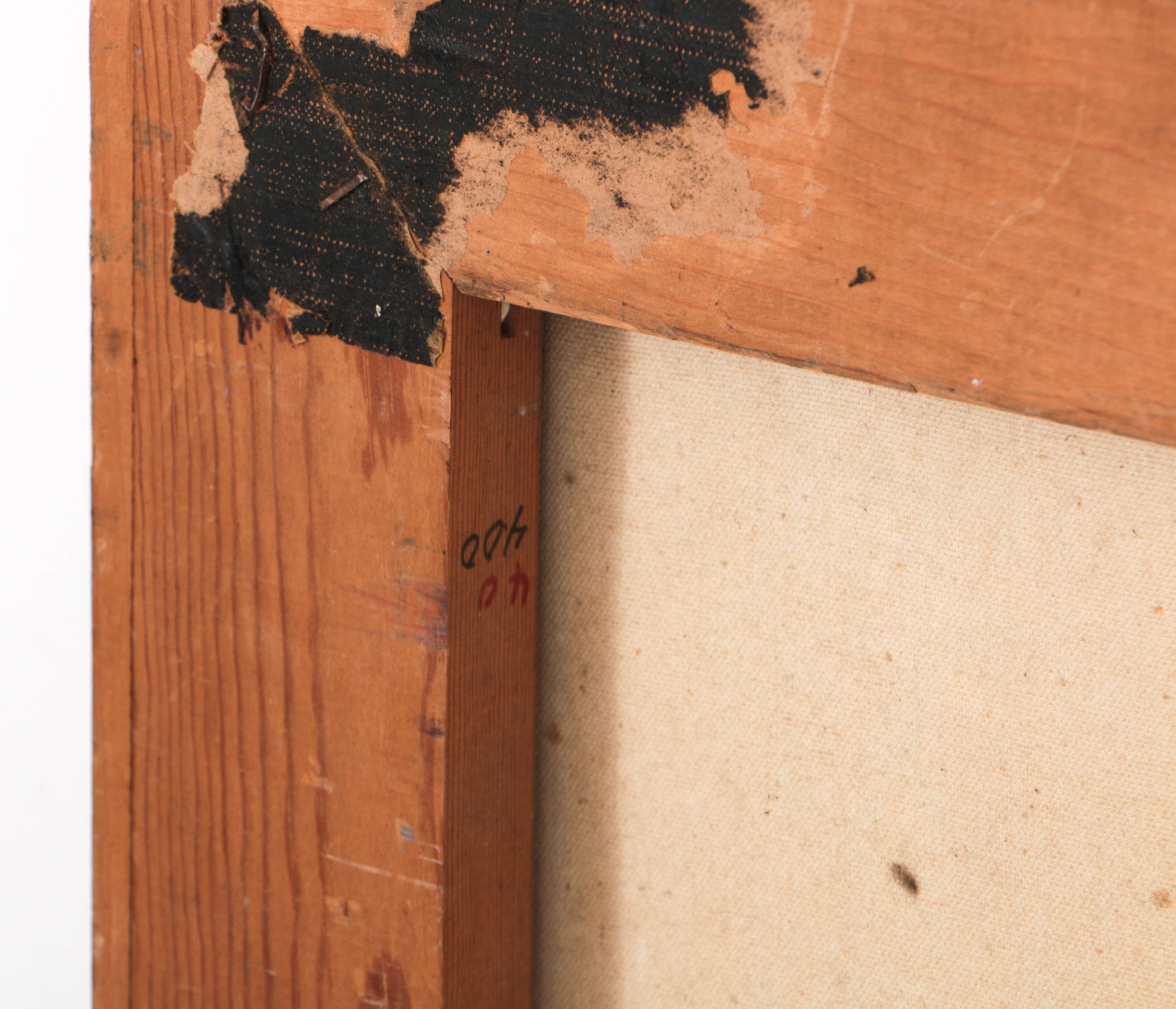 Gerard Tempest Late 20th-Century Oil Painting on Canvas titled Drappegio