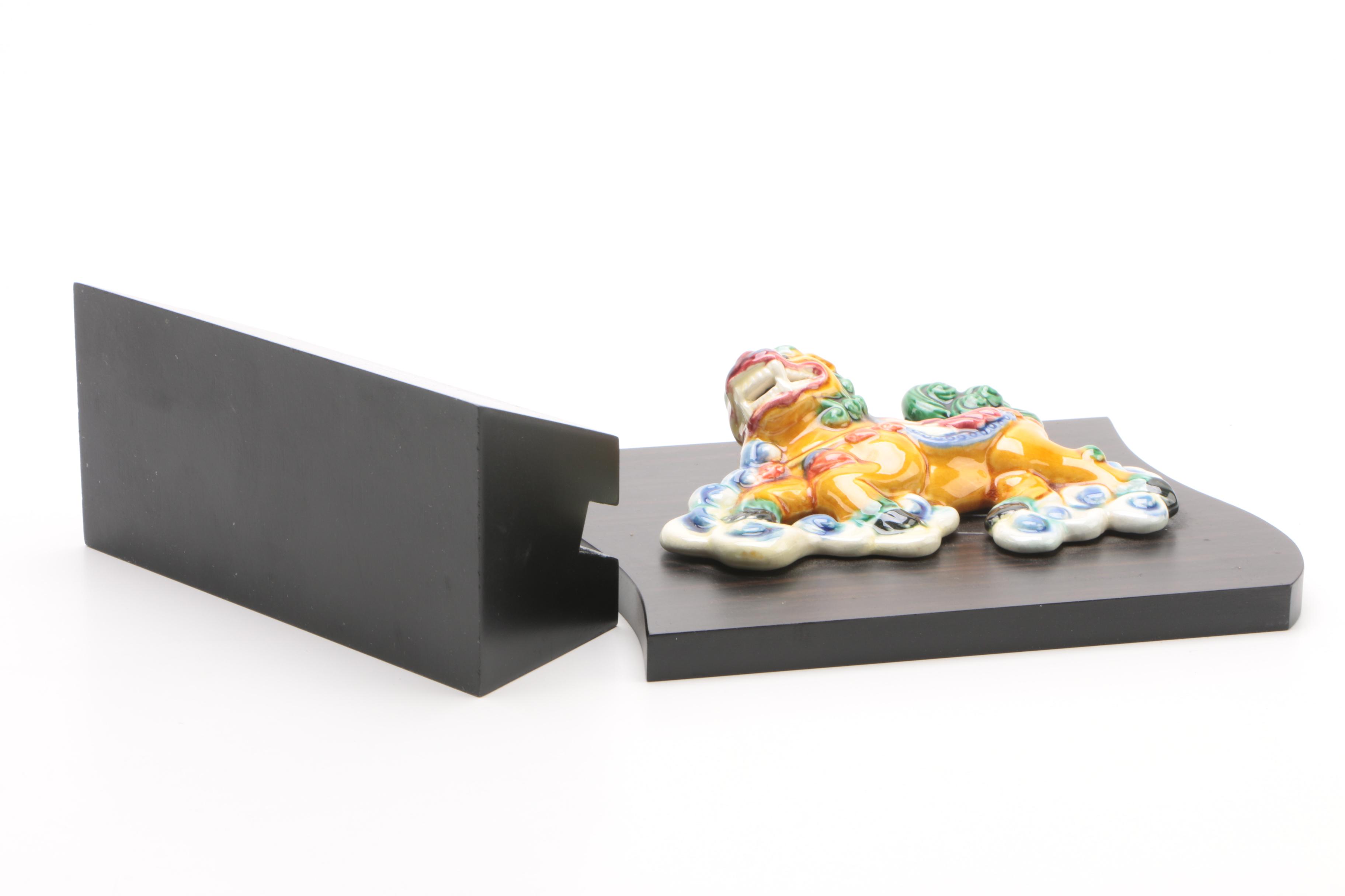 Koji Pottery Framed Figurines