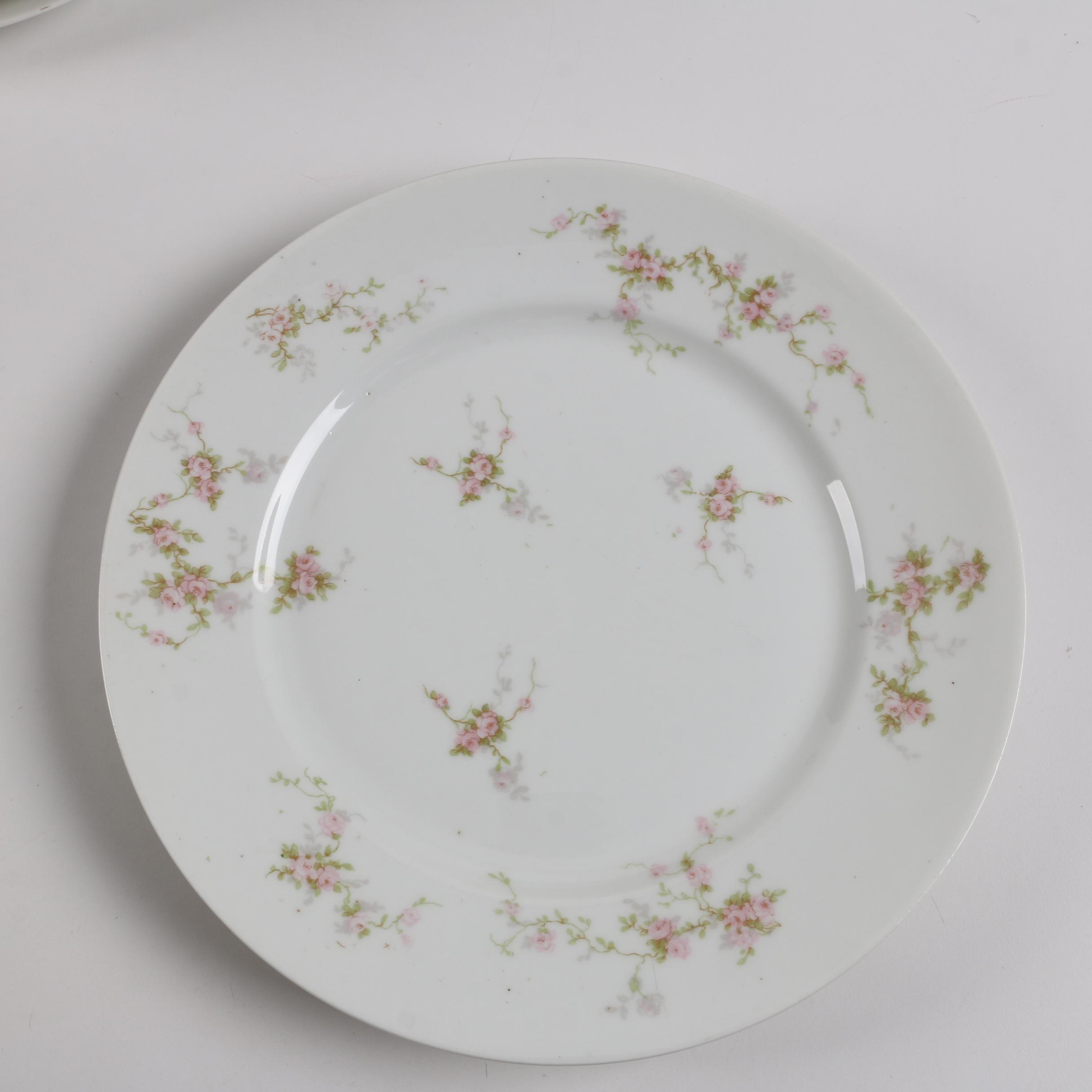 Vintage Theodore Haviland Limoges Porcelain Plates ca. 1903-25