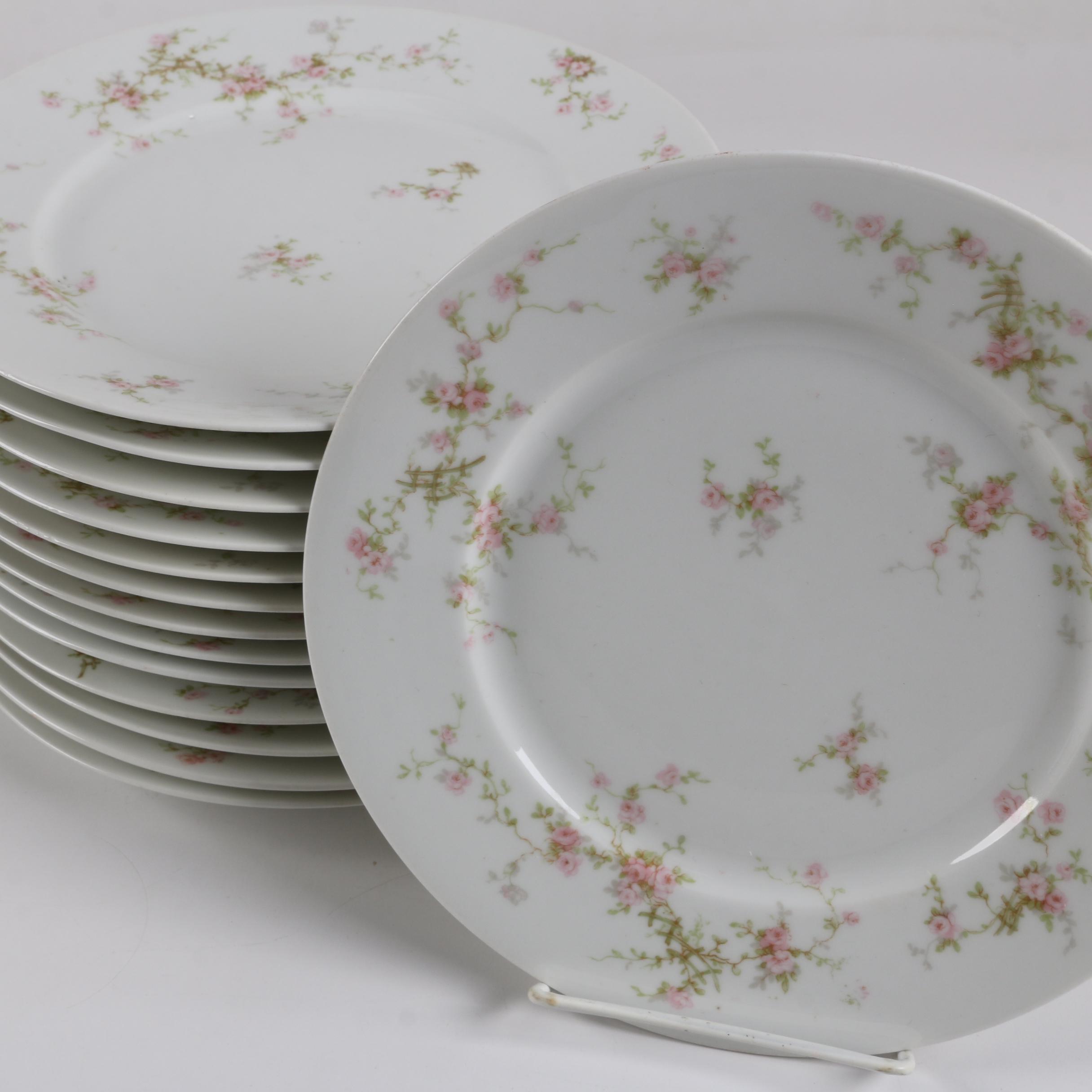 Vintage Theodore Haviland Limoges Porcelain Plates ca. 1903-25