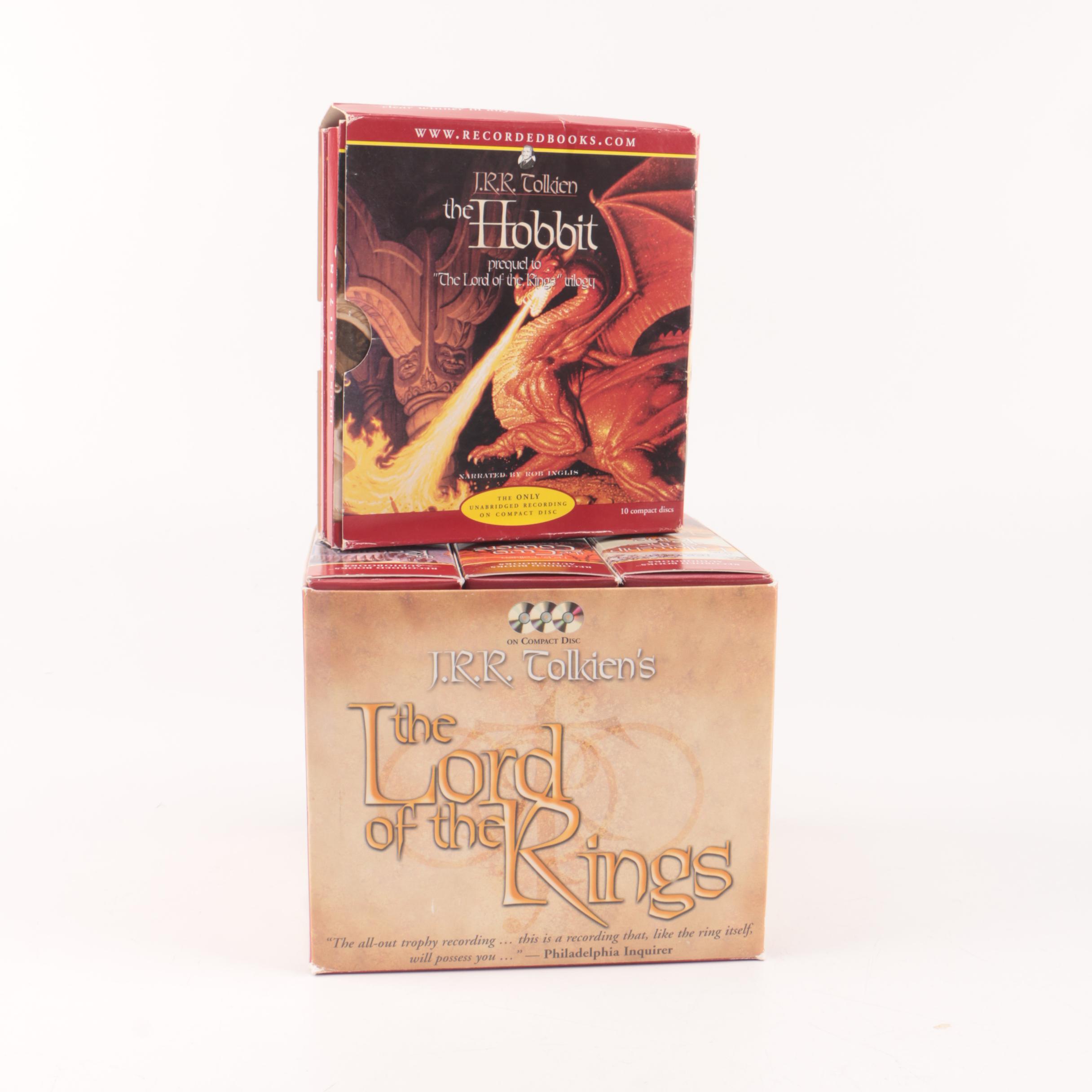 "The Hobbit" and "The Lord of the Rings" Series CD Audiobooks