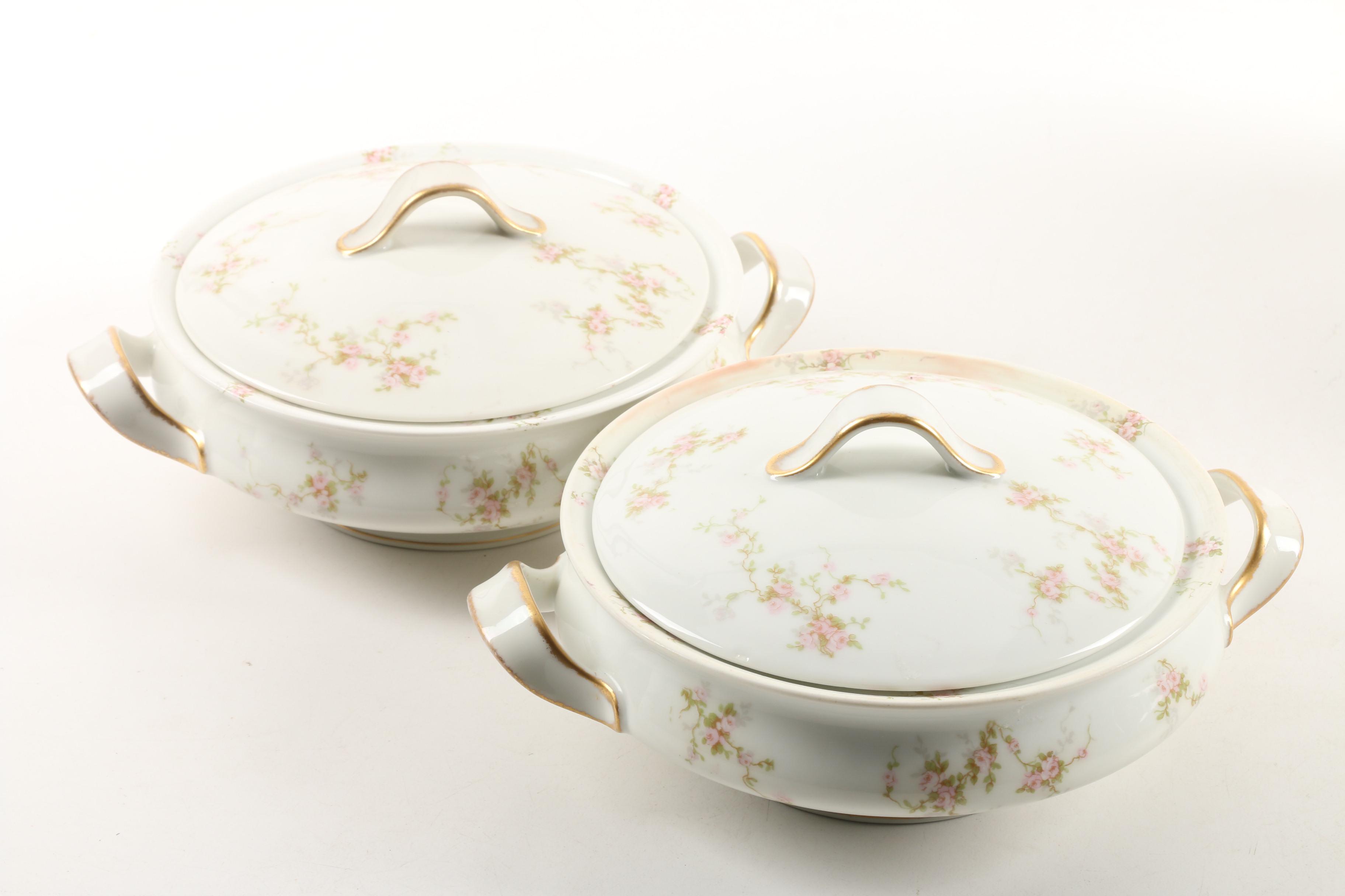 Vintage Theodore Haviland Limoges Porcelain Serveware