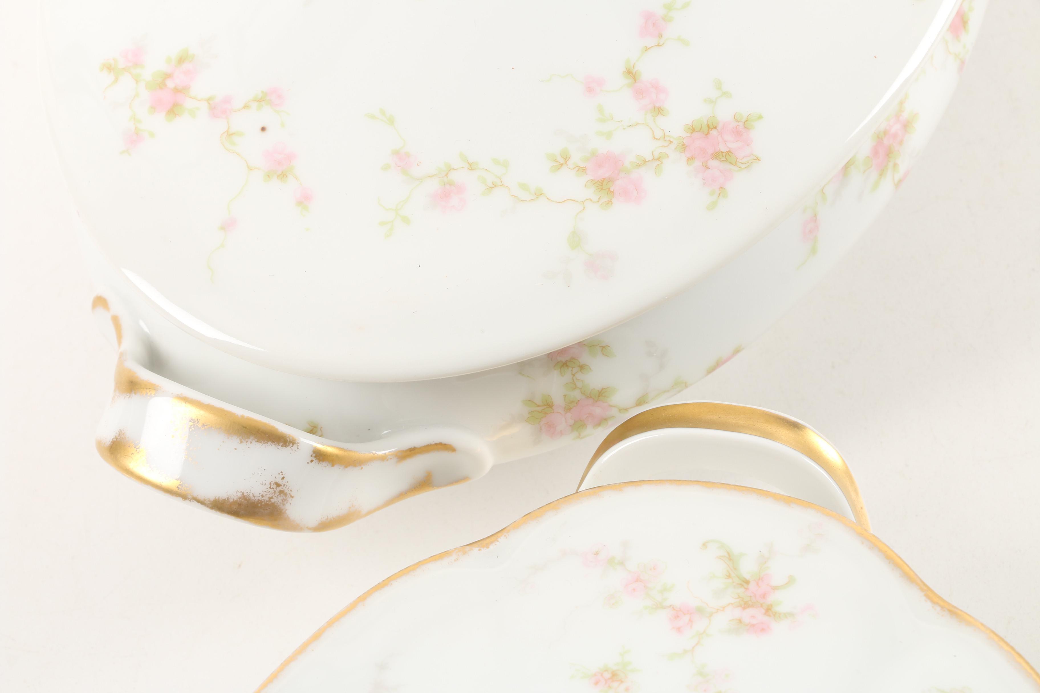 Vintage Theodore Haviland Limoges Porcelain Serveware