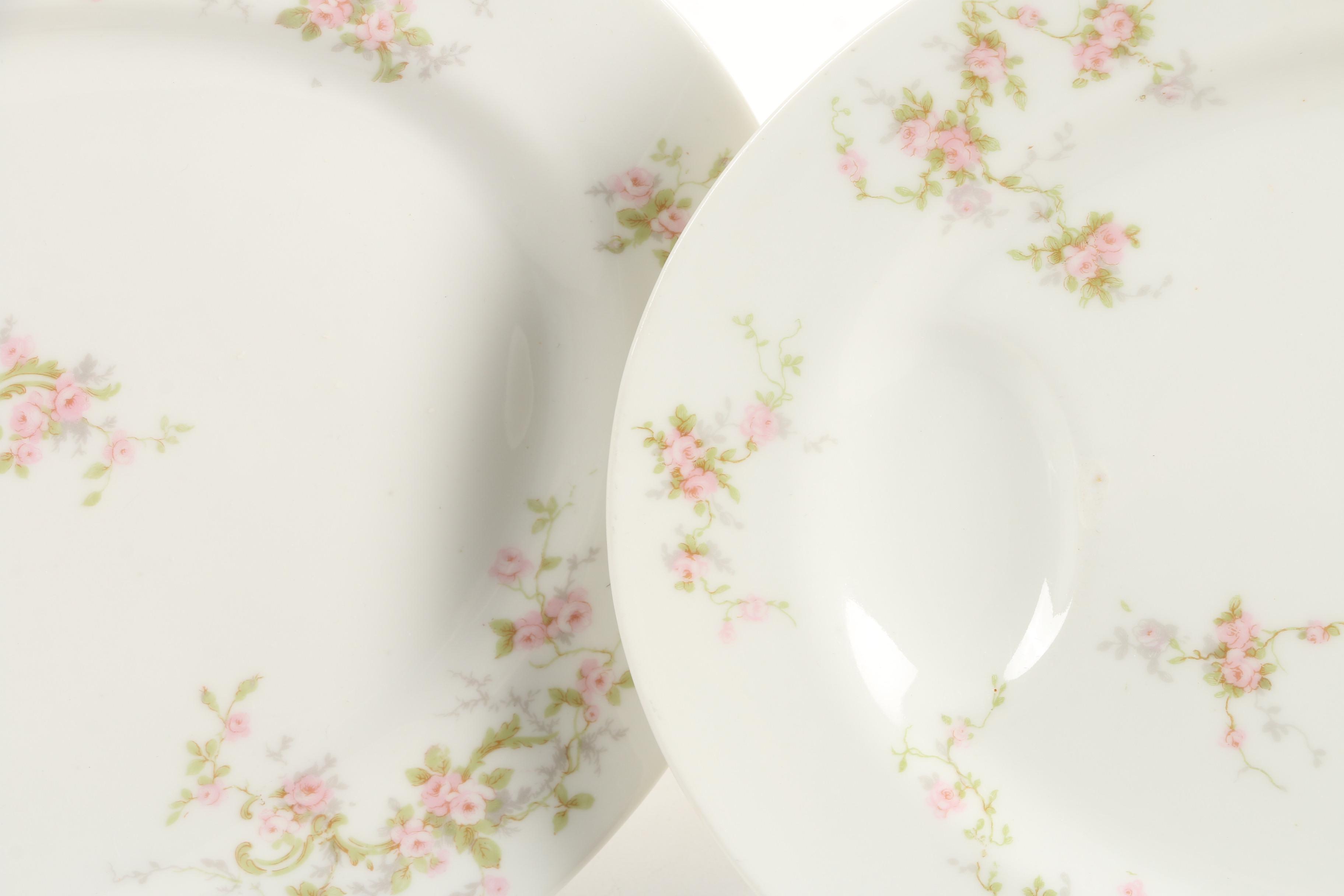 Vintage Theodore Haviland Limoges Porcelain Serveware