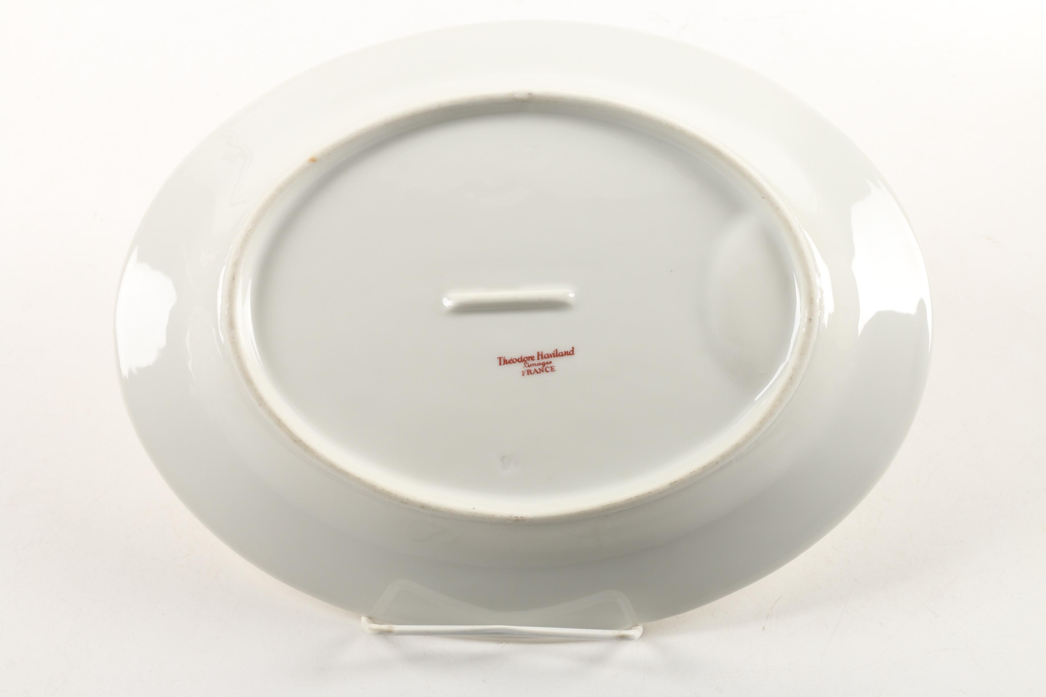 Vintage Theodore Haviland Limoges Porcelain Serveware