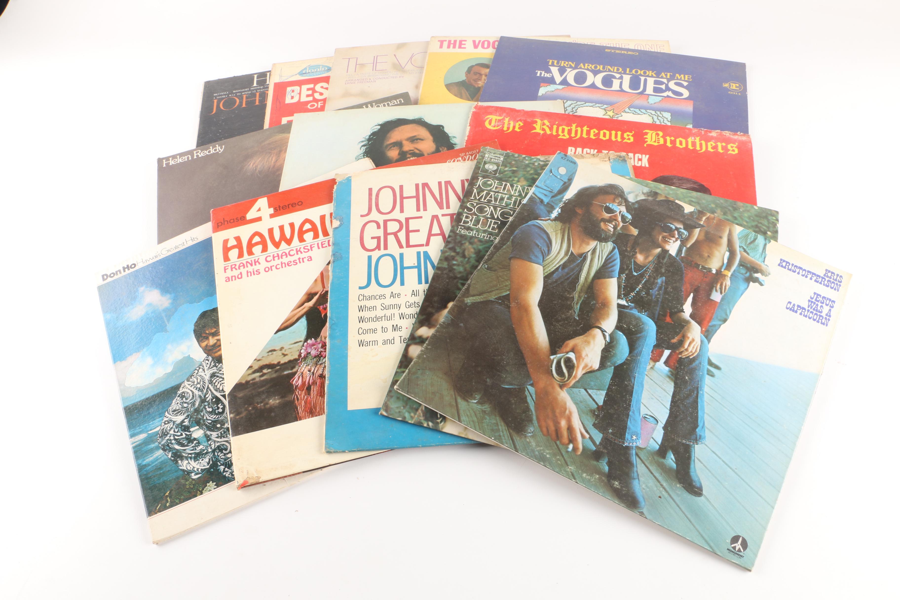 Ray Charles, Kris Kristofferson, Don Ho and Other Country and Folk Records