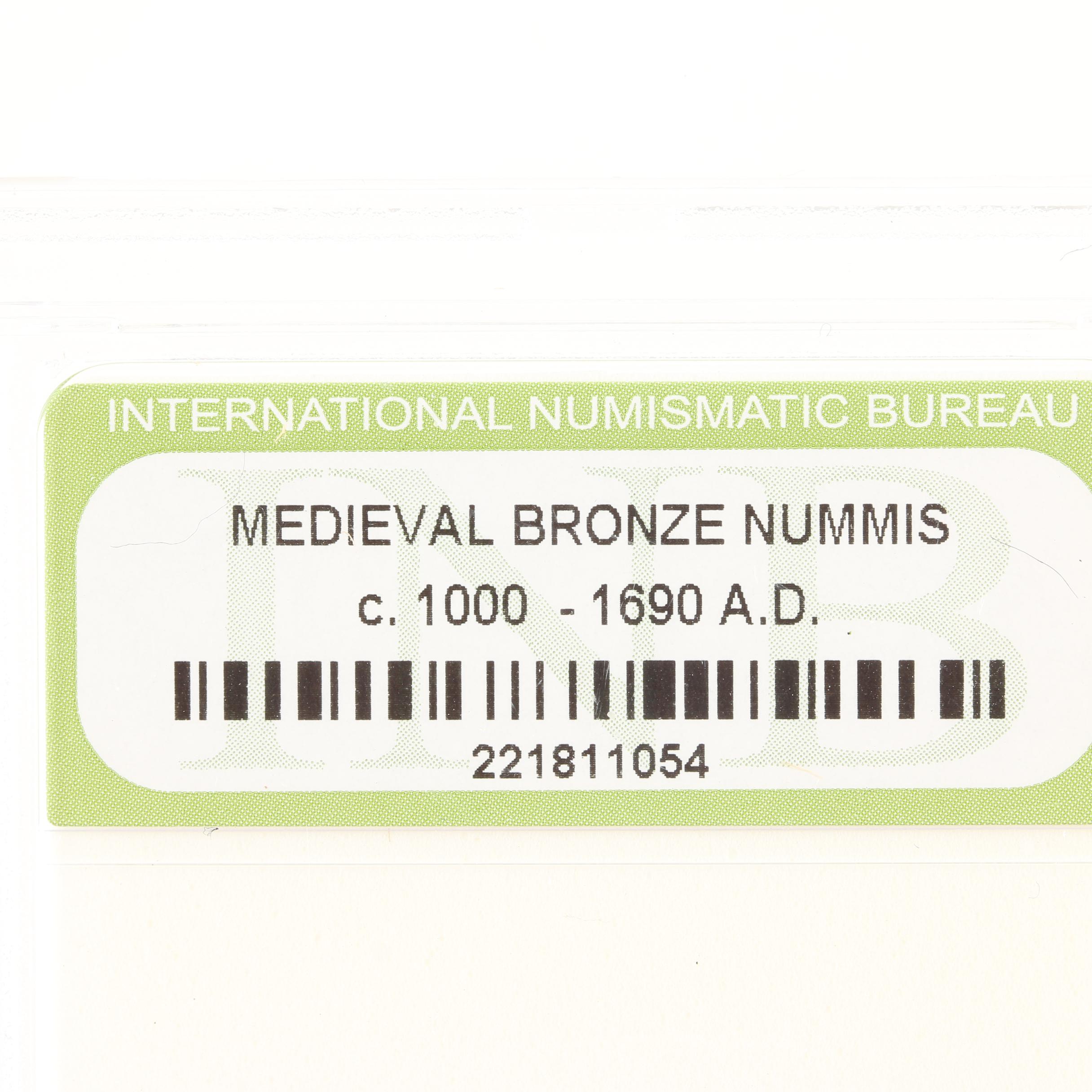 Ten Medieval Era Bronze Coins