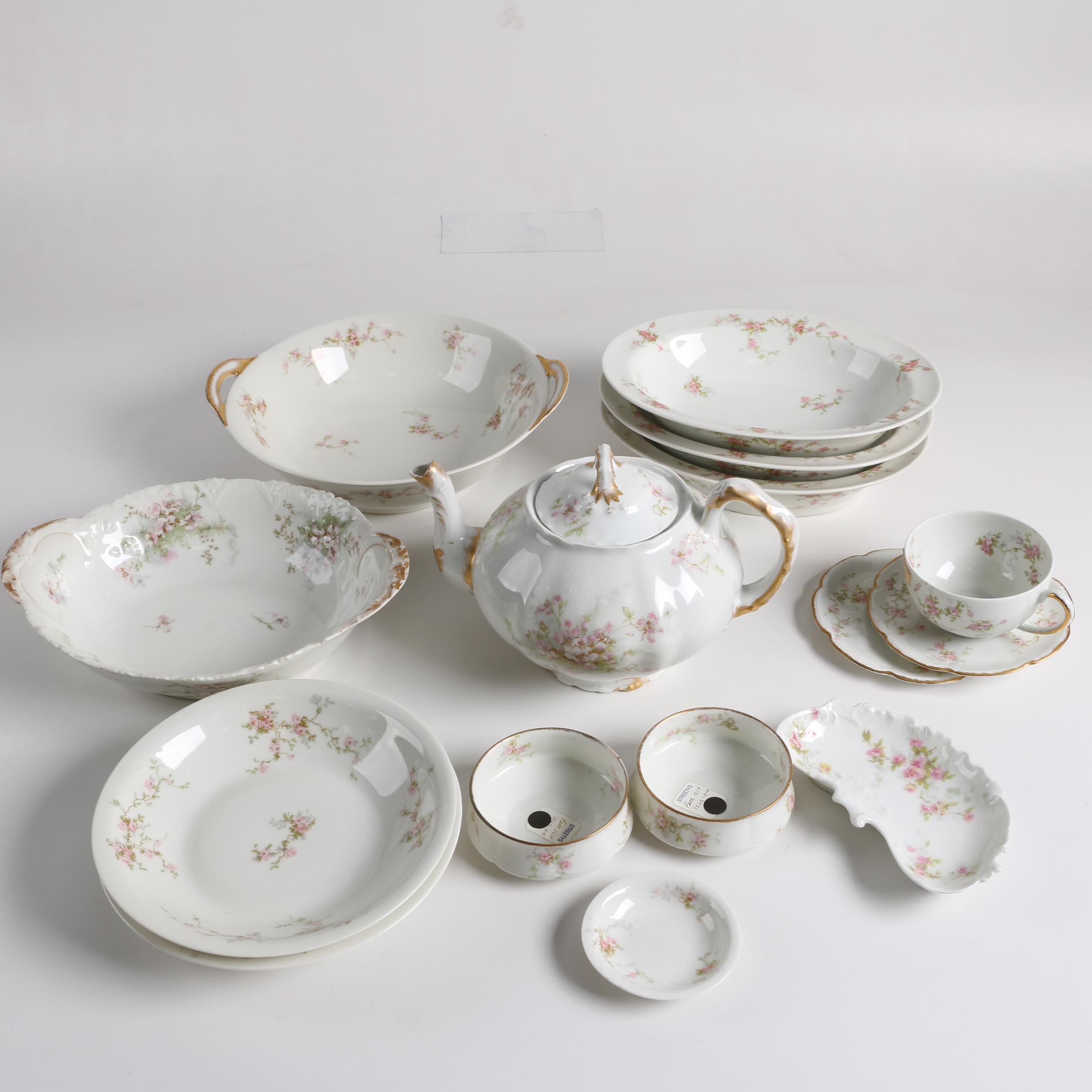 Vintage Theodore Haviland Limoges Porcelain Serveware ca. 1903-25