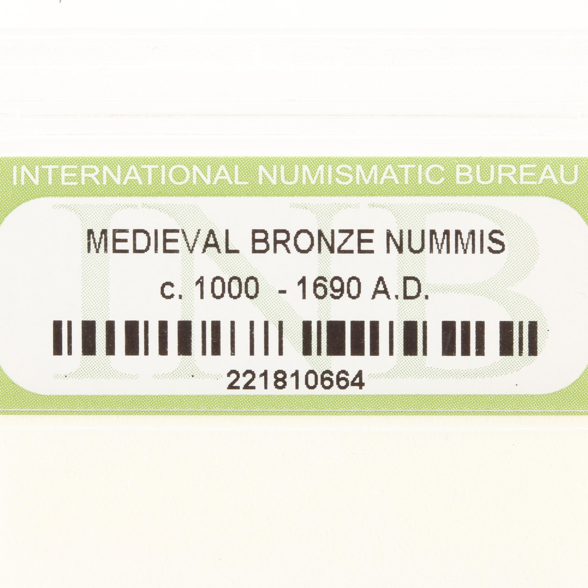 Five Medieval Era Bronze Coins