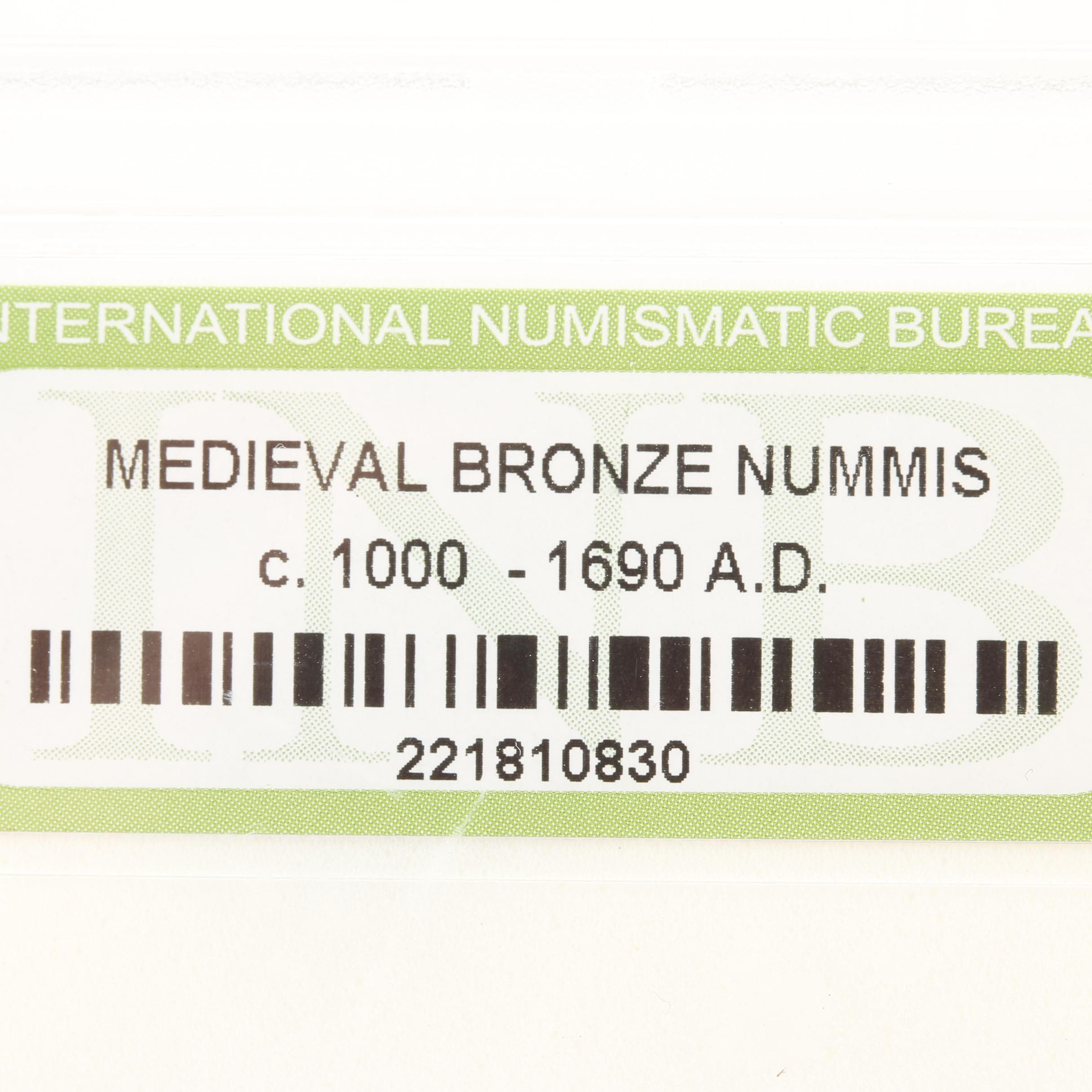 Five Medieval Era Bronze Coins