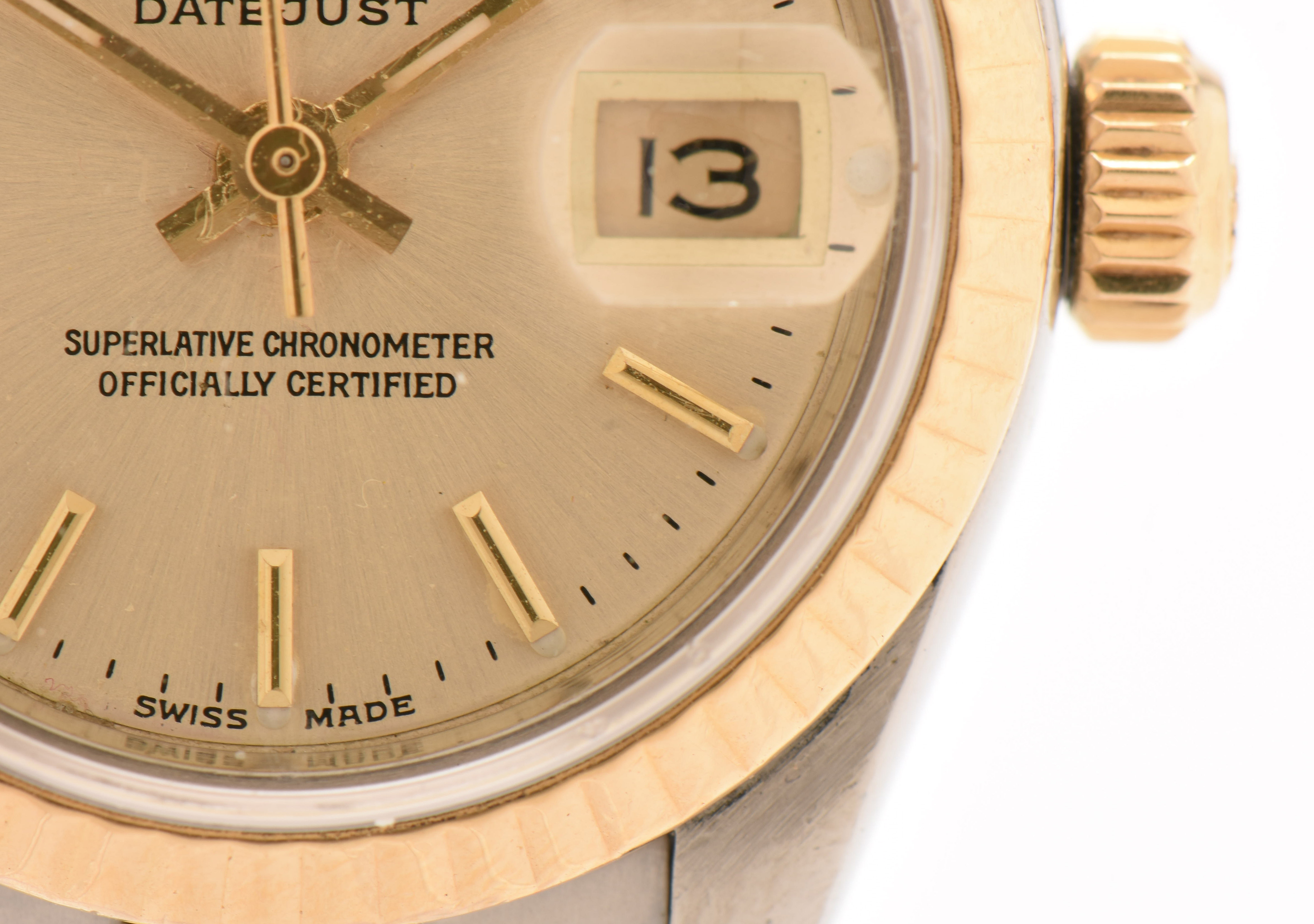 Rolex Datejust Two-Tone Steel with 18K Yellow Gold Quick-Set 26mm Watch