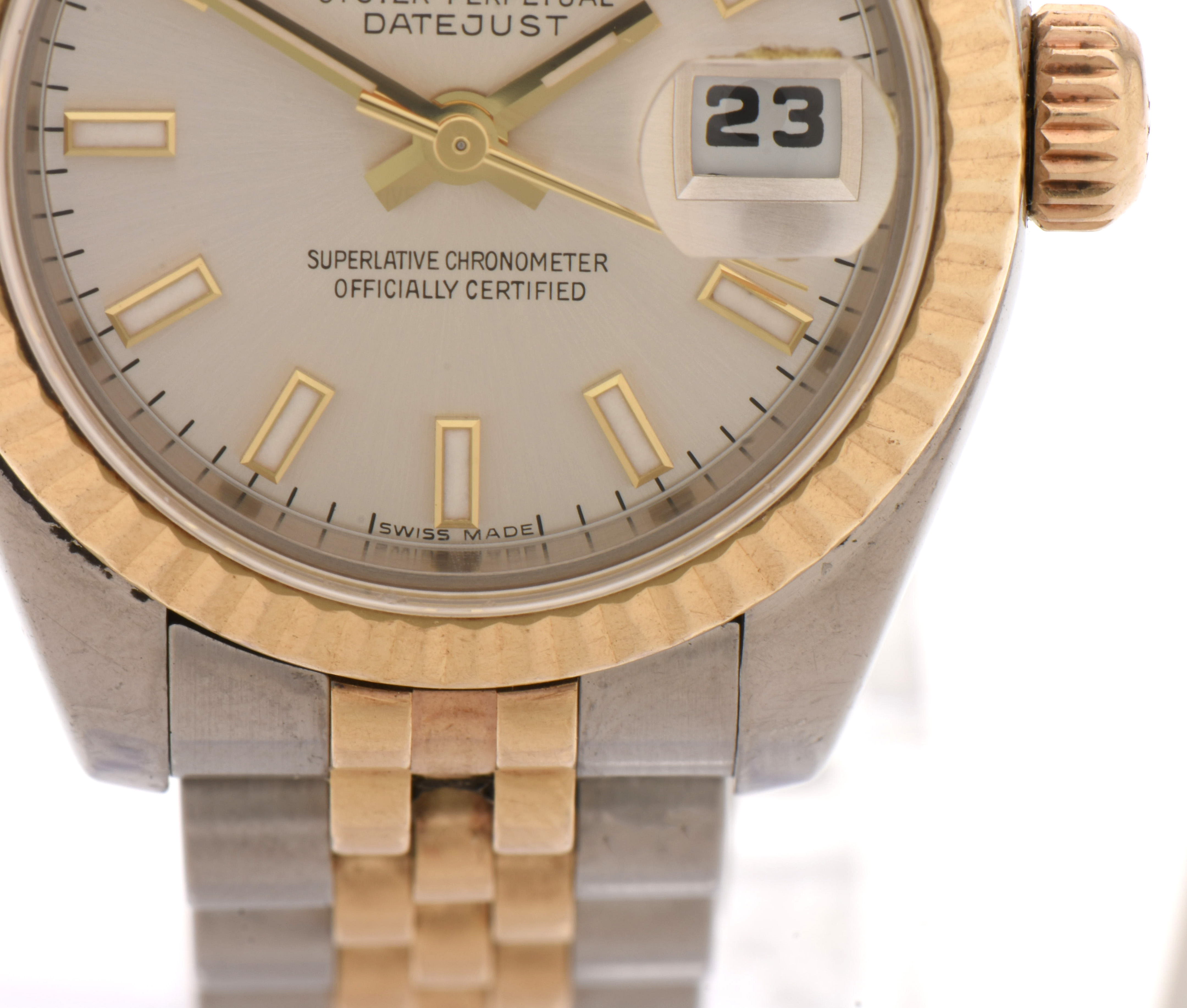 Rolex Oyster Perpetual Datejust Stainless Steel and 18K Yellow Gold Watch