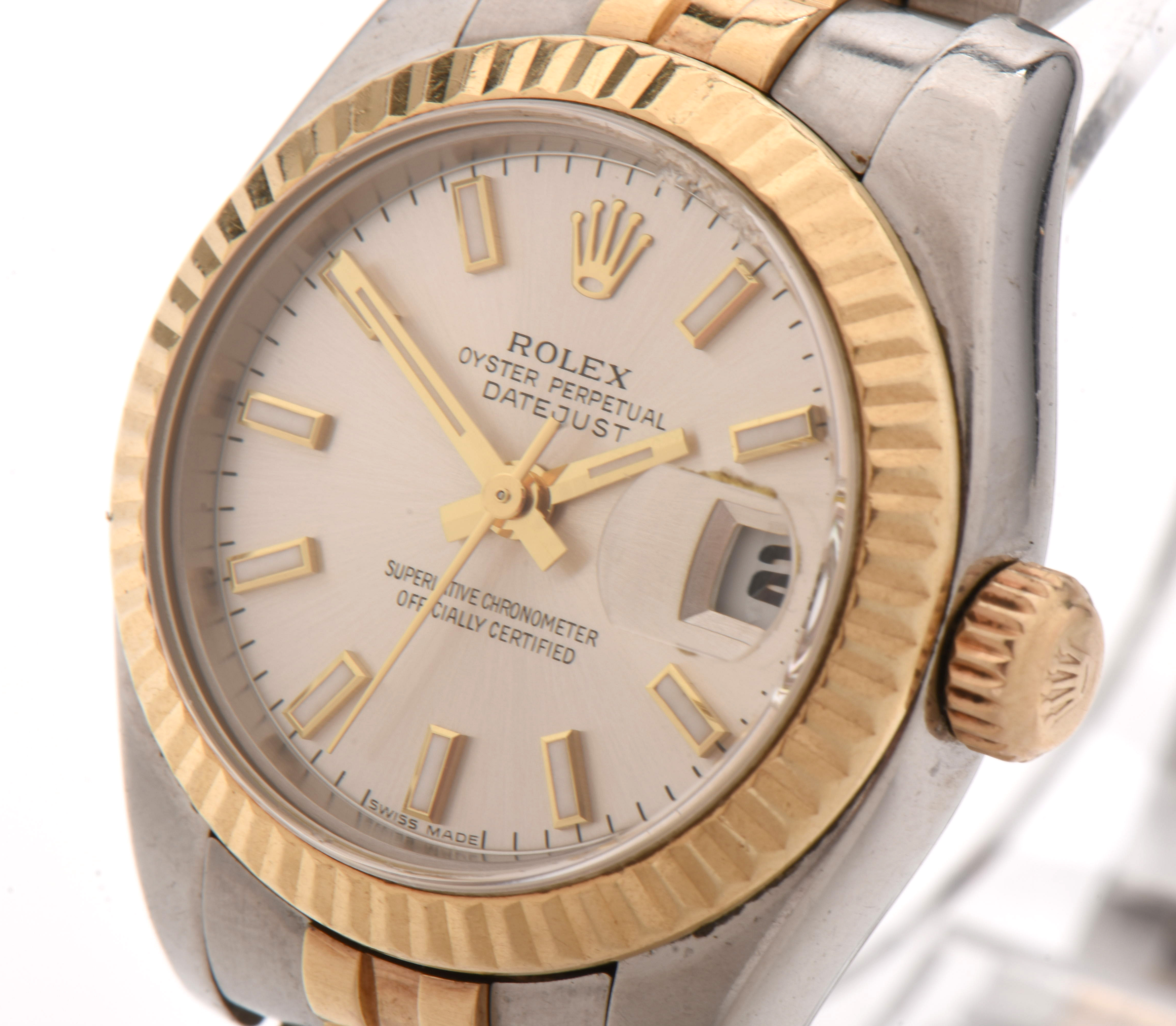 Rolex Oyster Perpetual Datejust Stainless Steel and 18K Yellow Gold Watch