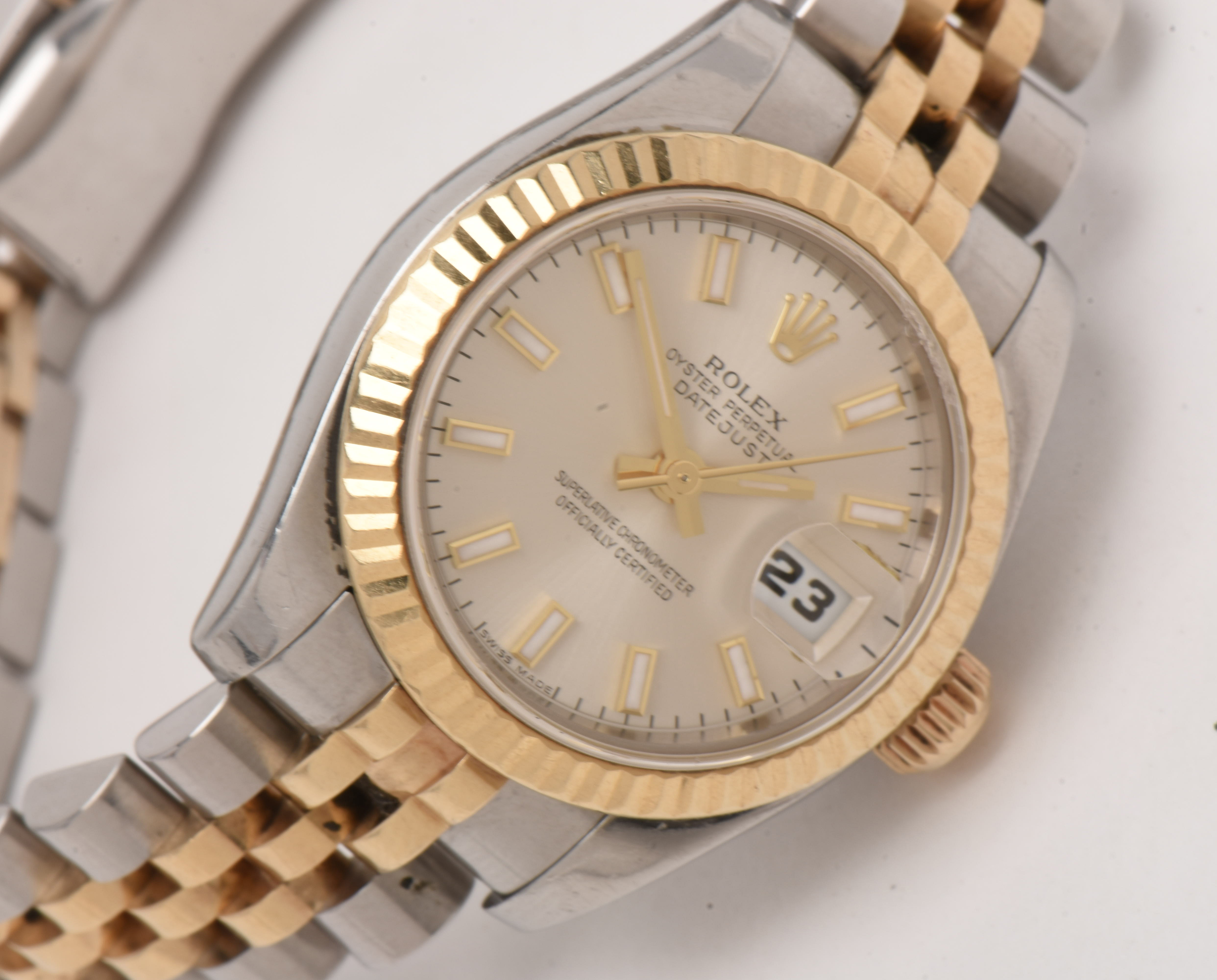 Rolex Oyster Perpetual Datejust Stainless Steel and 18K Yellow Gold Watch