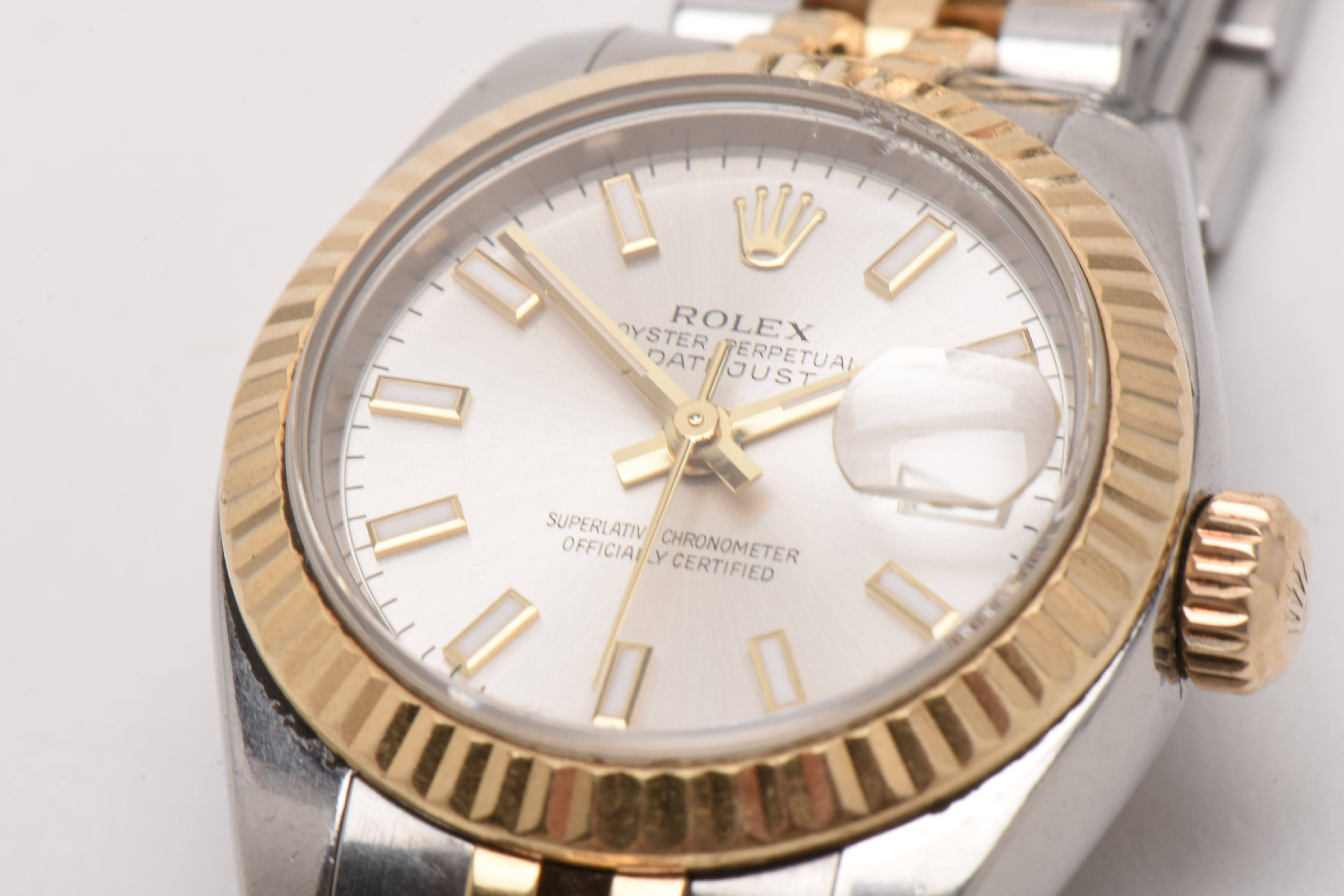Rolex Oyster Perpetual Datejust Stainless Steel and 18K Yellow Gold Watch