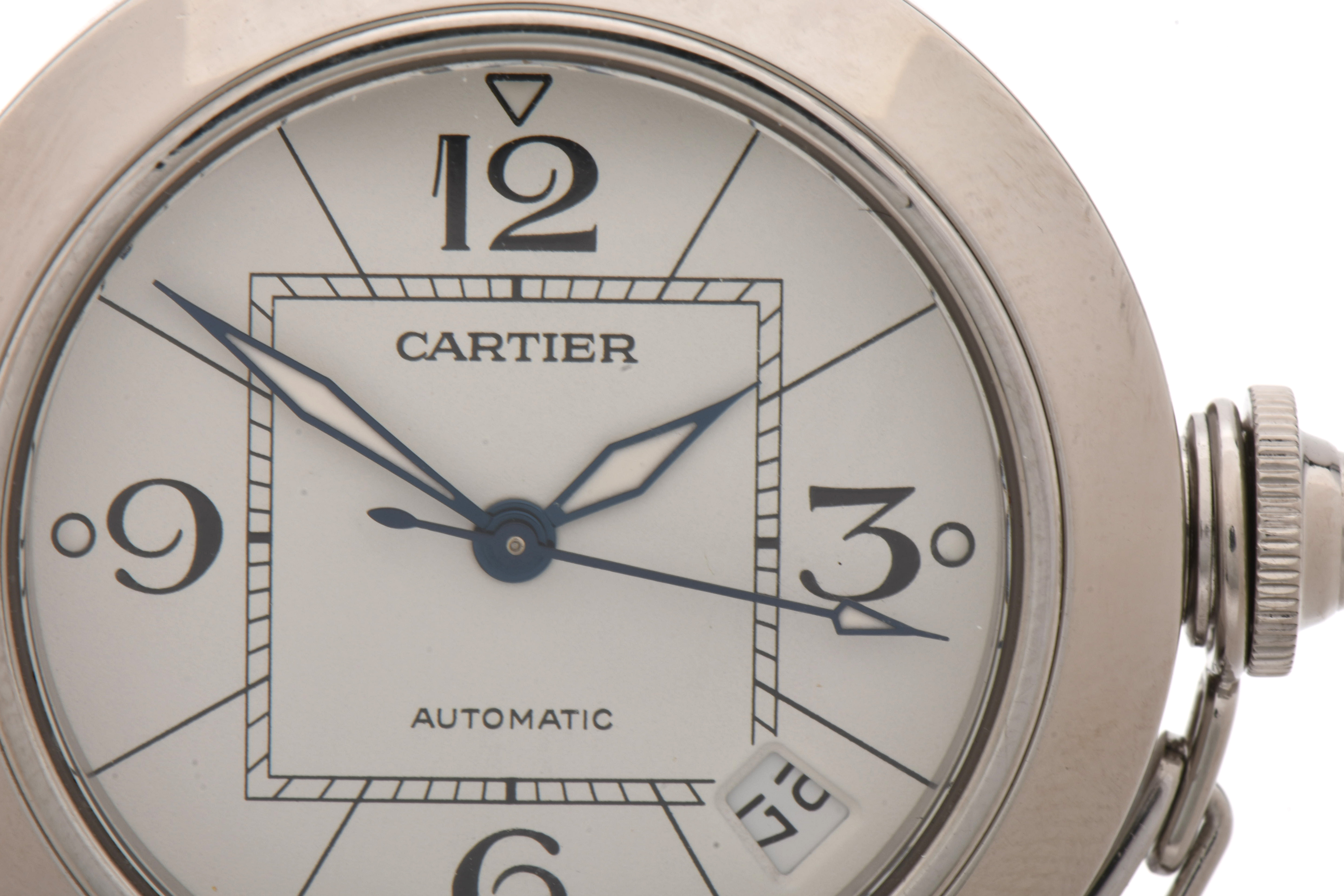 Pasha de Cartier Automatic 35mm Stainless Steel Watch
