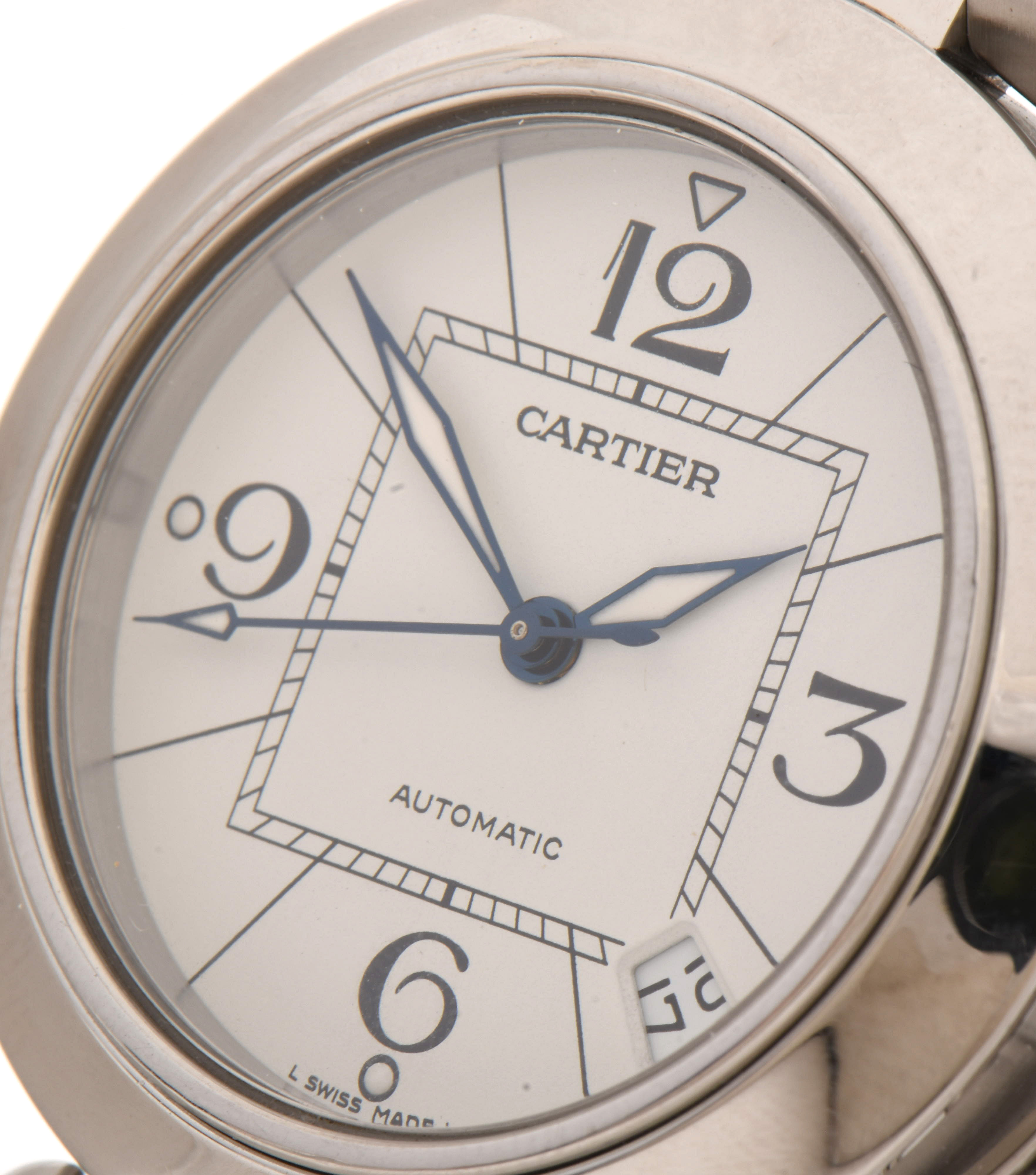 Pasha de Cartier Automatic 35mm Stainless Steel Watch