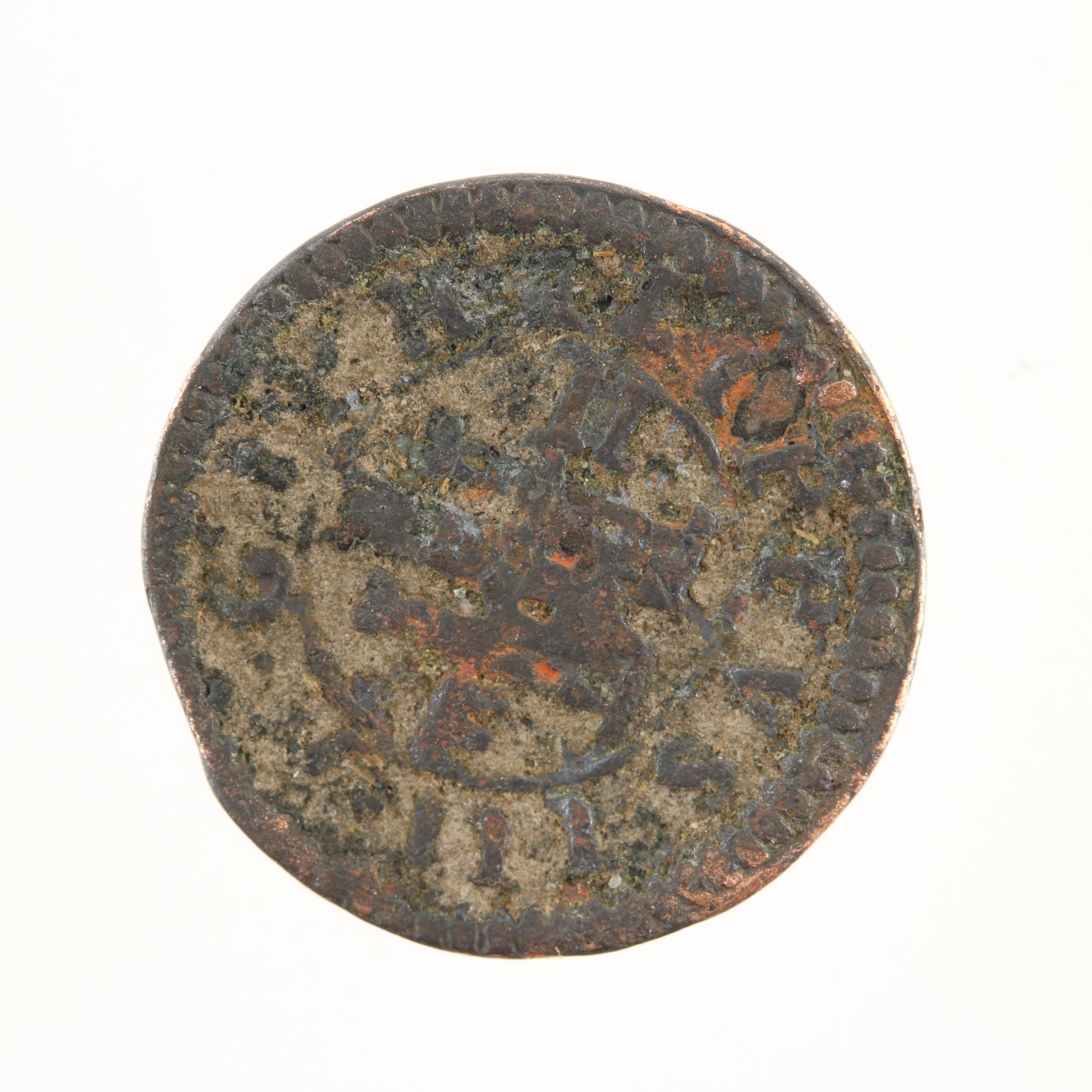 Ten New World Pirate Era Spanish Bronze Coins