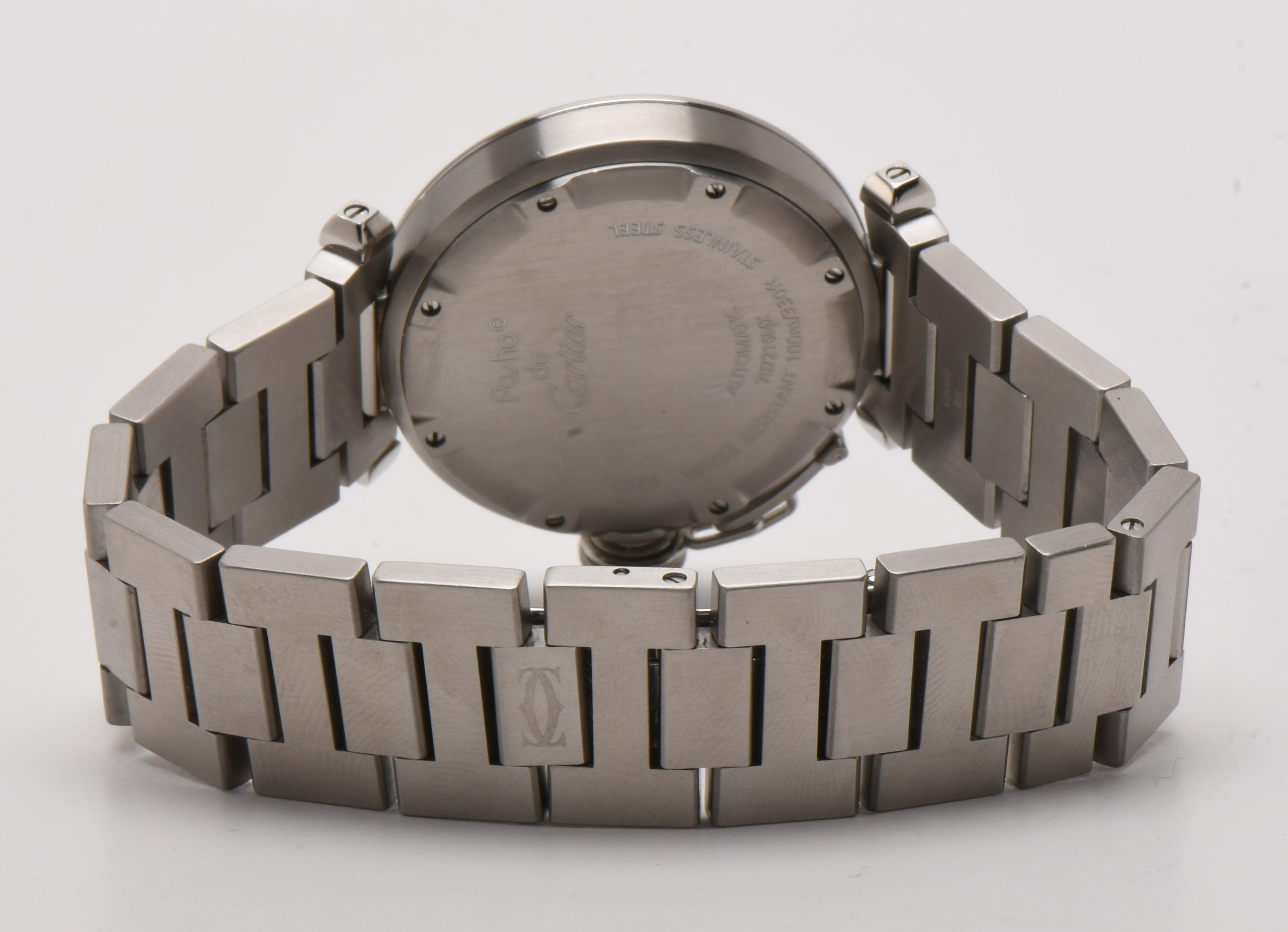 Pasha de Cartier Automatic 35mm Stainless Steel Watch