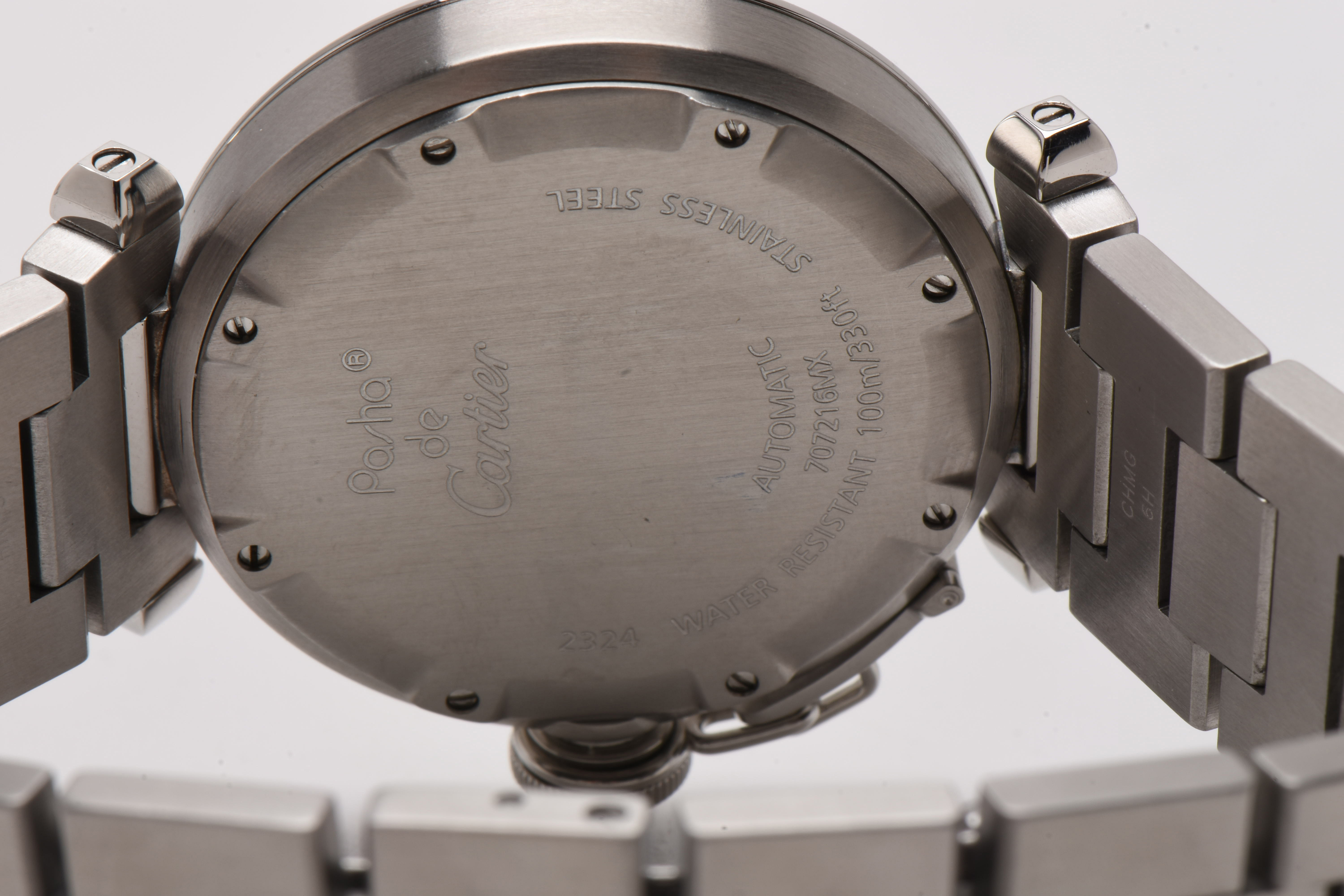 Pasha de Cartier Automatic 35mm Stainless Steel Watch