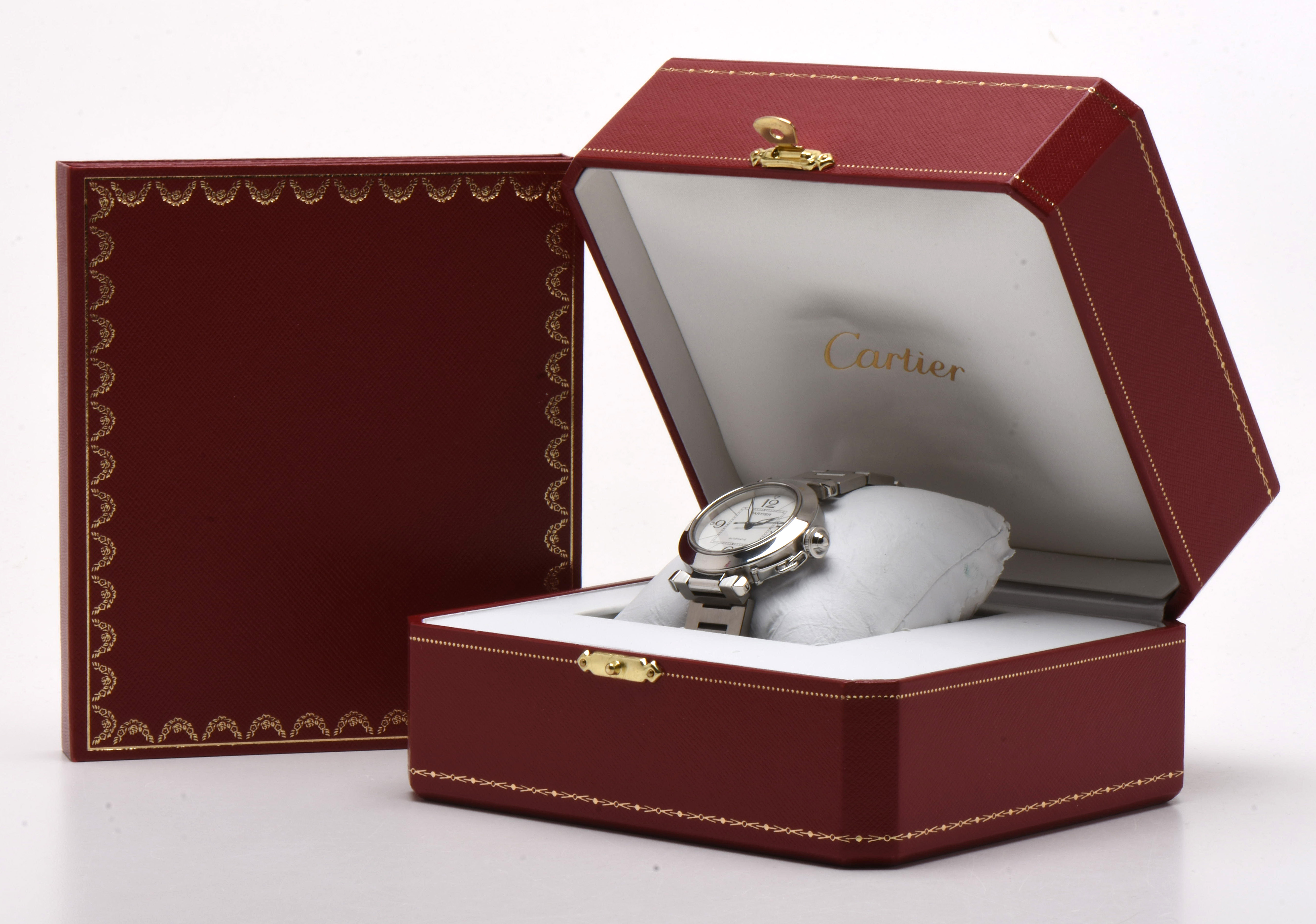 Pasha de Cartier Automatic 35mm Stainless Steel Watch