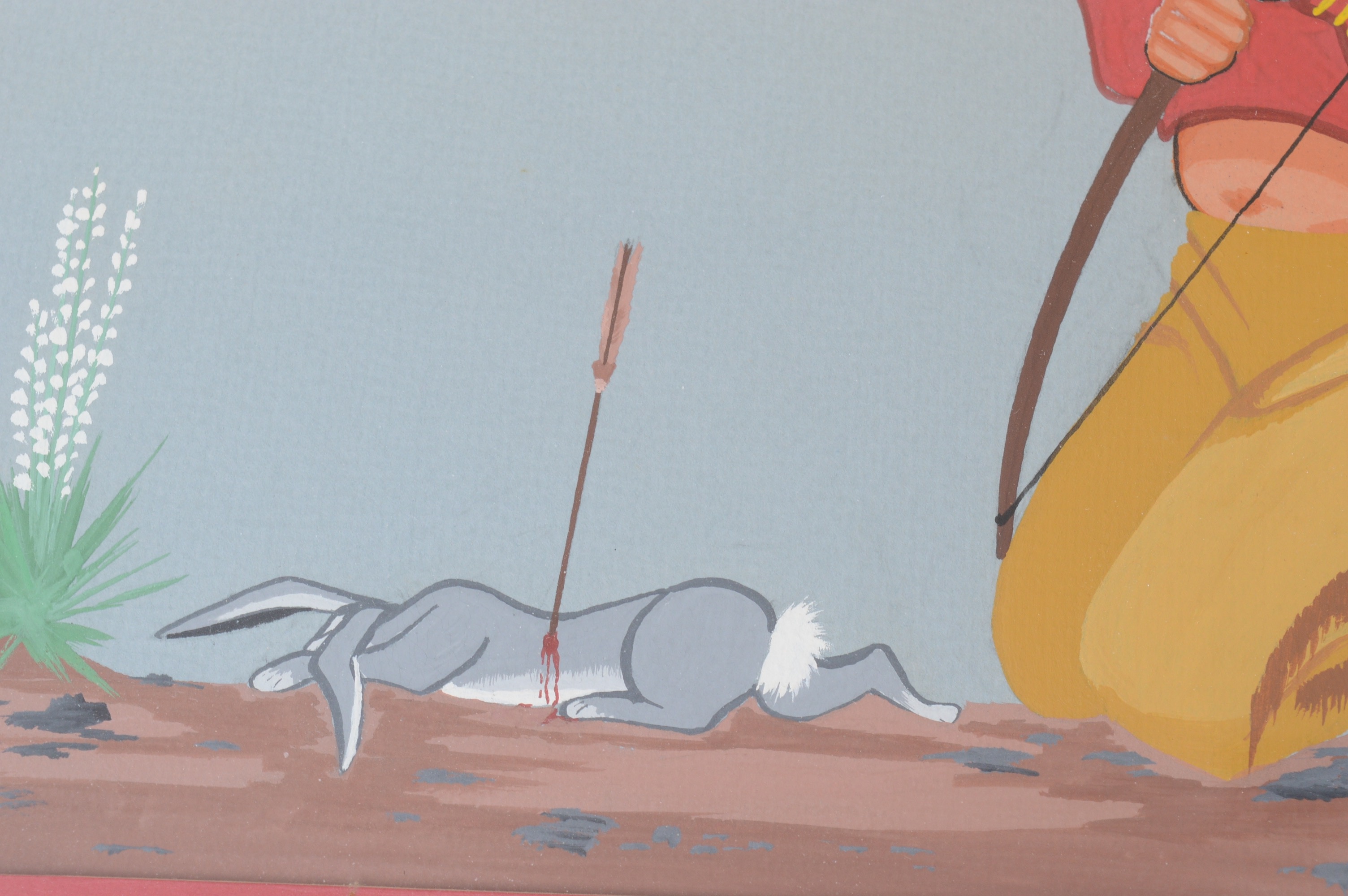 Chebon Dacon "First Kill" Original Watercolor